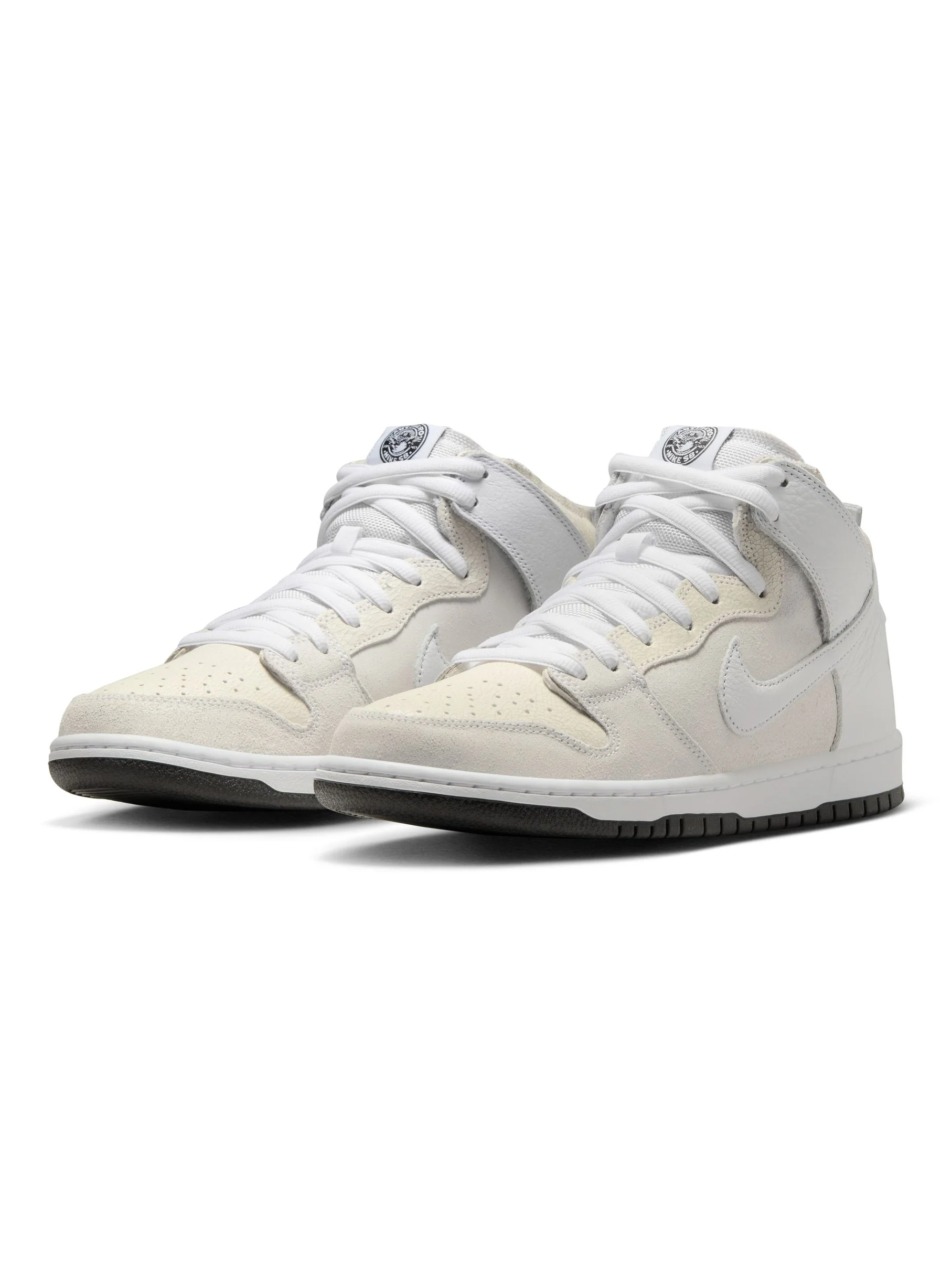 Nike SB Dunk High x Anti Hero - White / White / Black - Image 2