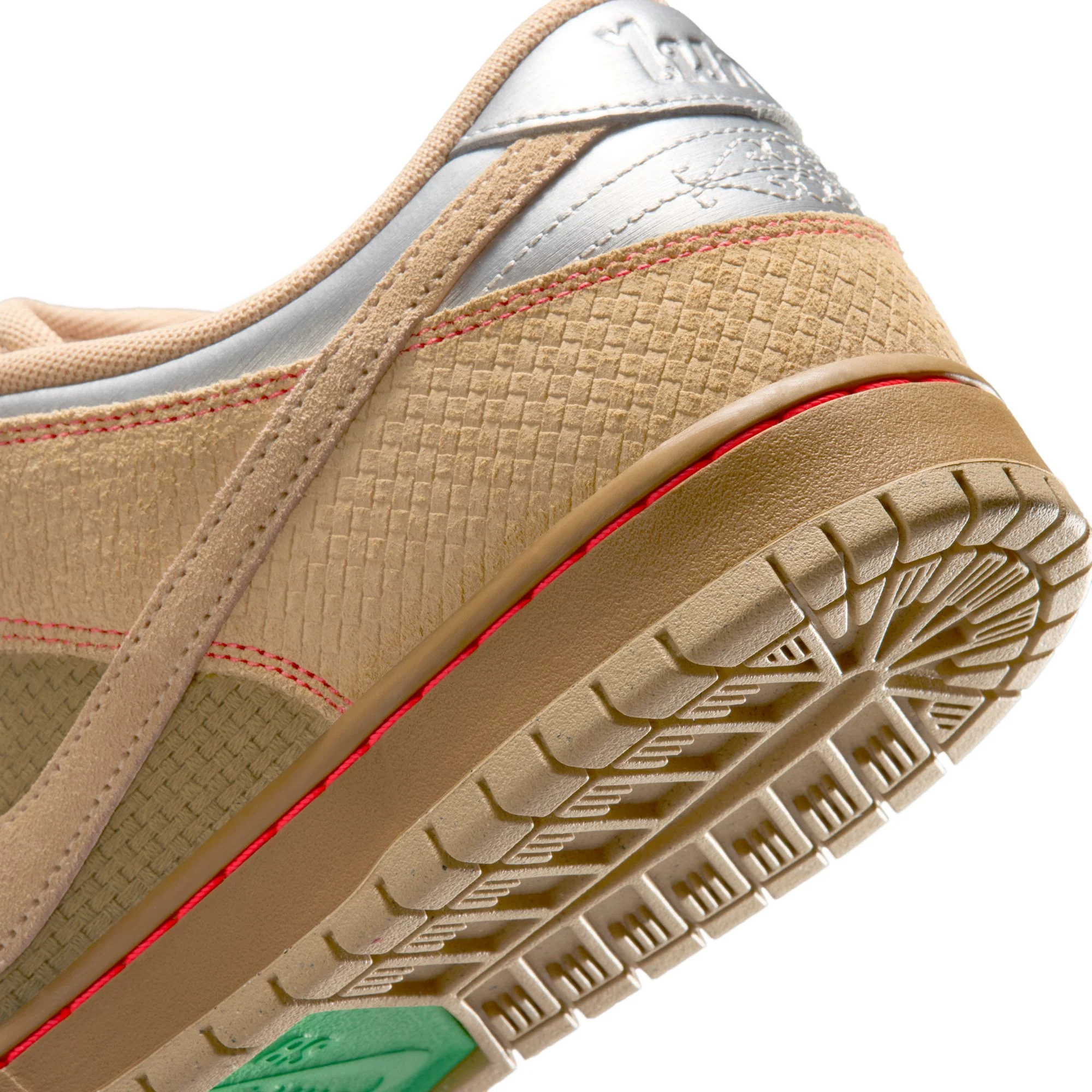 Nike SB Dunk Low Pro Som Tum Thai Food - Canvas / Vachetta Tan-Parachute Beige - Image 7