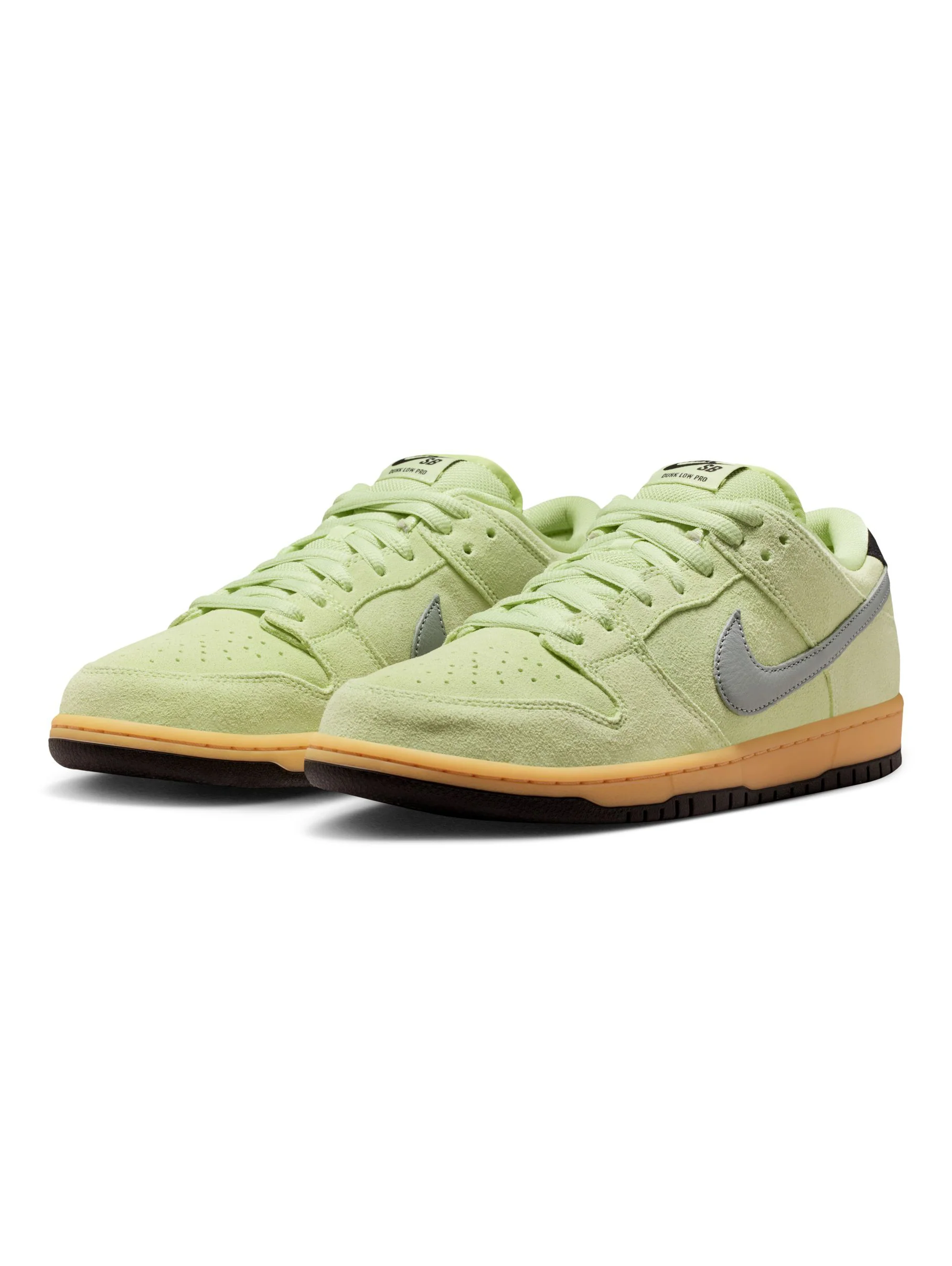 Nike SB Dunk Low Pro Premium - Verdugo Mountain Lt Liquid Lime / Wolf Grey-Black - Image 2