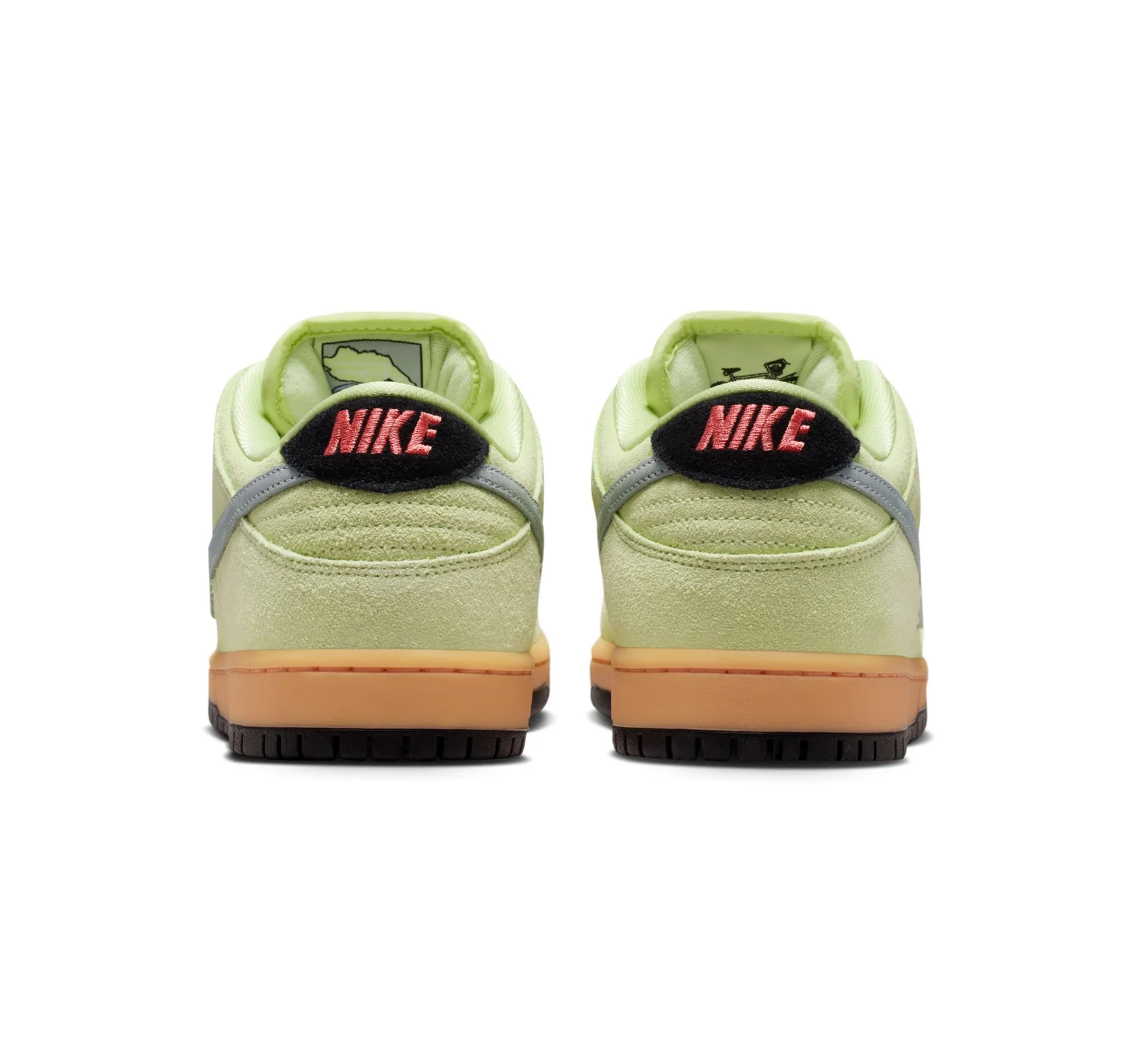 Nike SB Dunk Low Pro Premium - Verdugo Mountain Lt Liquid Lime / Wolf Grey-Black - Image 4
