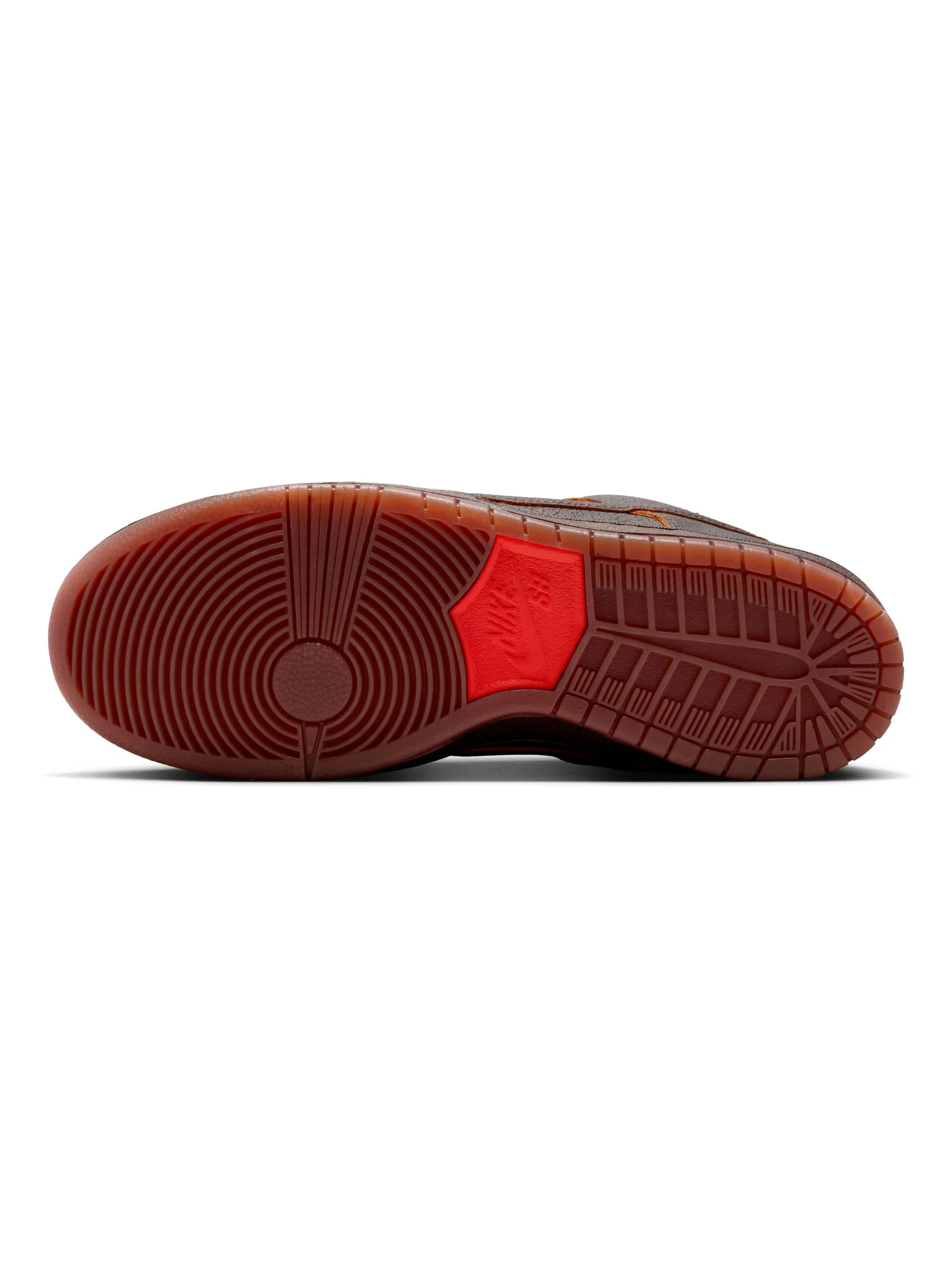 Nike SB Dunk Low Pro Prm "Krampus" - Dk Smoke Grey / Campfire Orange-Black - Image 5