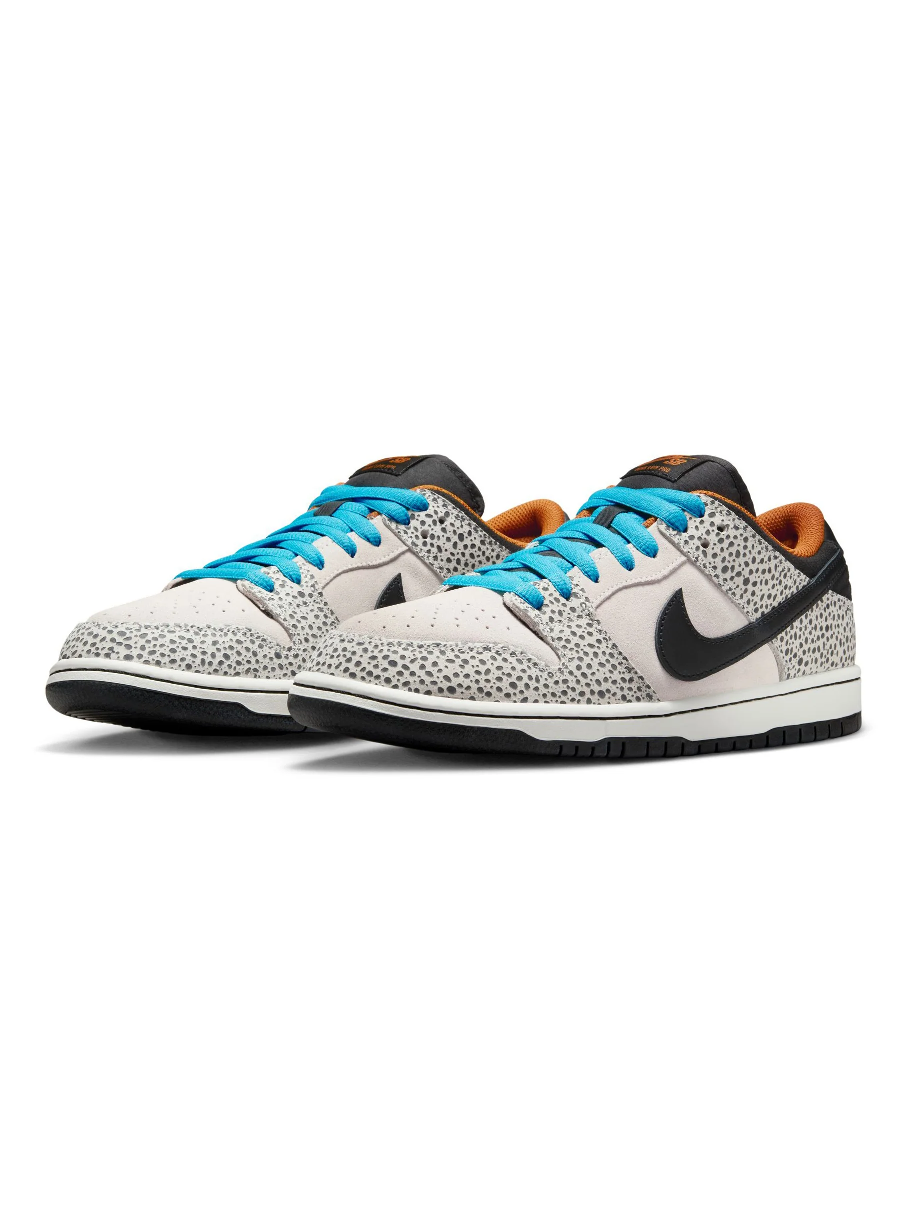 Nike SB Dunk Low Pro QS - Electric Phantom / Black (Olympic Safari) - Image 2