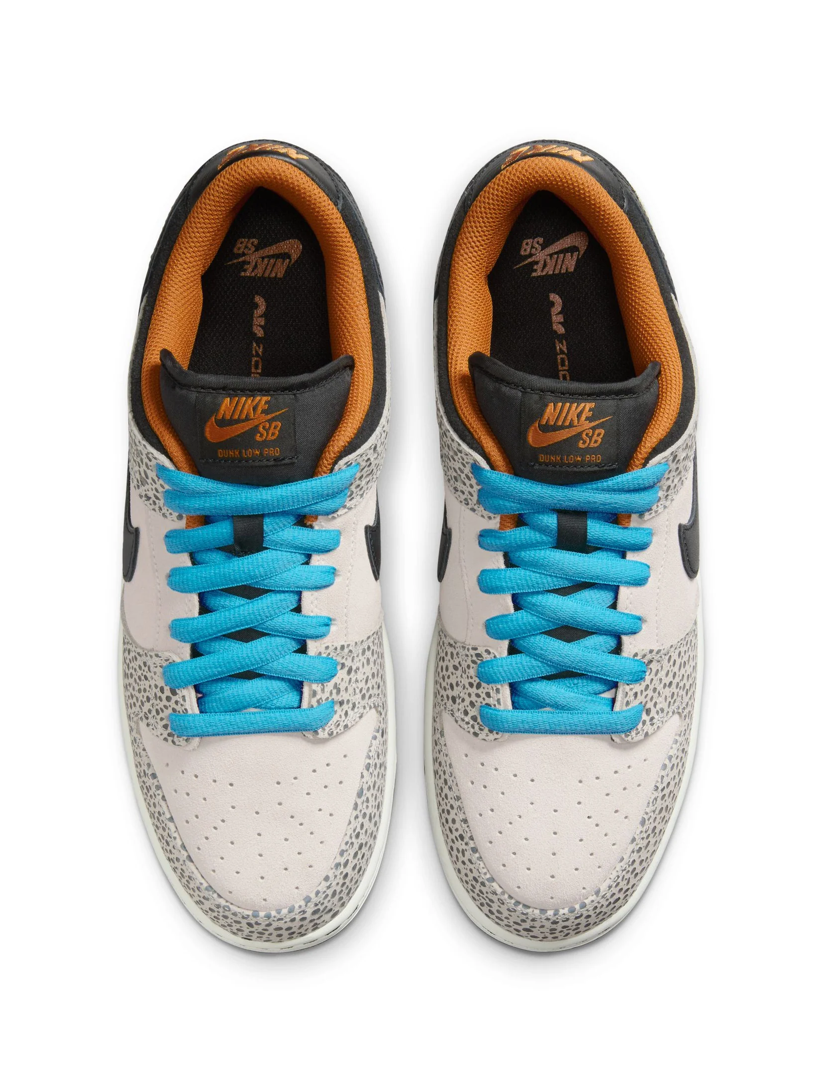 Nike SB Dunk Low Pro QS - Electric Phantom / Black (Olympic Safari) - Image 3