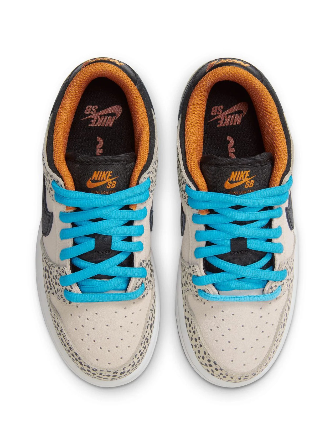 Nike SB Dunk Low Pro QS PS/Youth - Electric Phantom / Black - Image 3