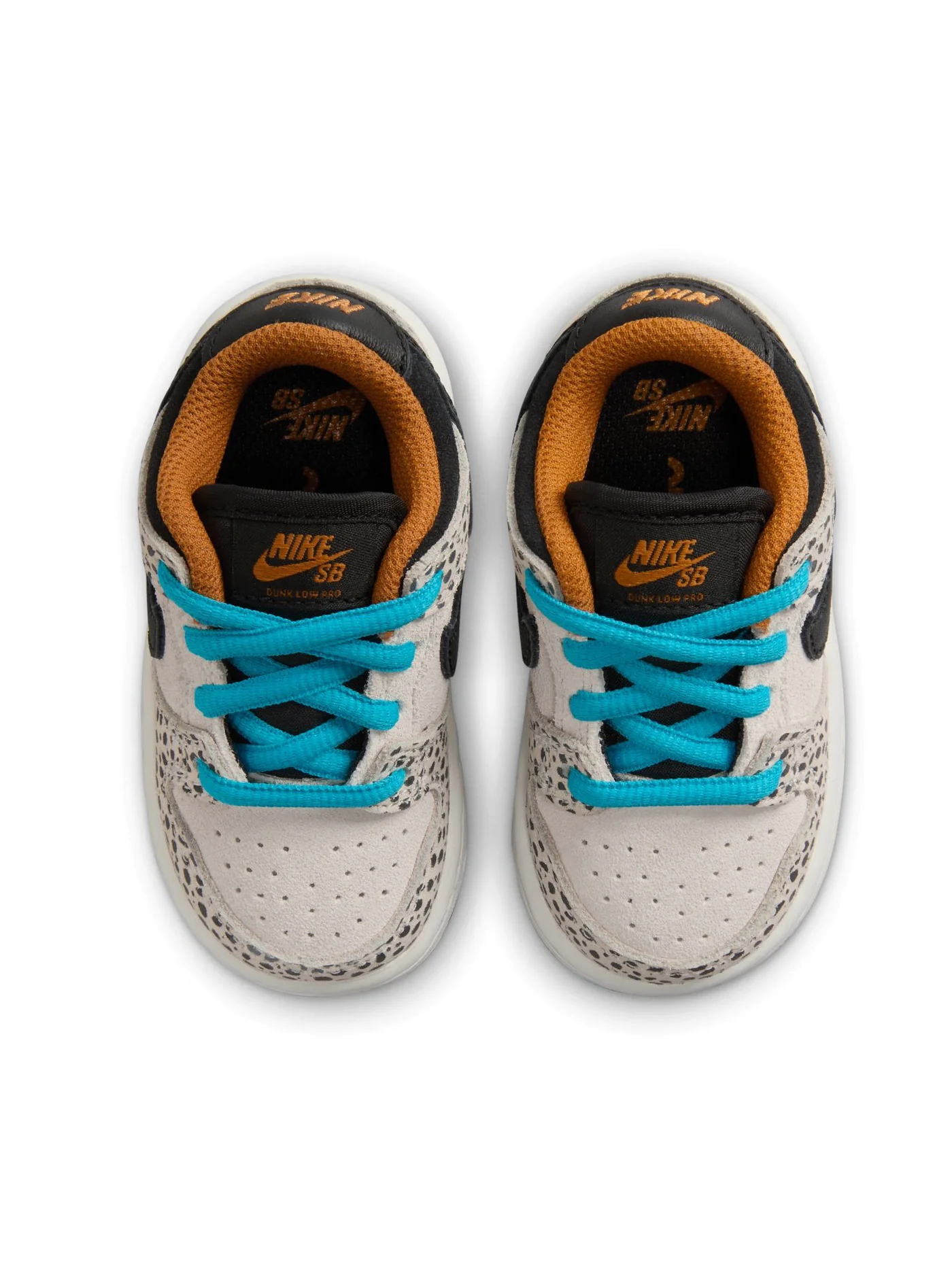 Nike SB Dunk Low Pro QS Toddler - Electric Phantom / Black - Image 3