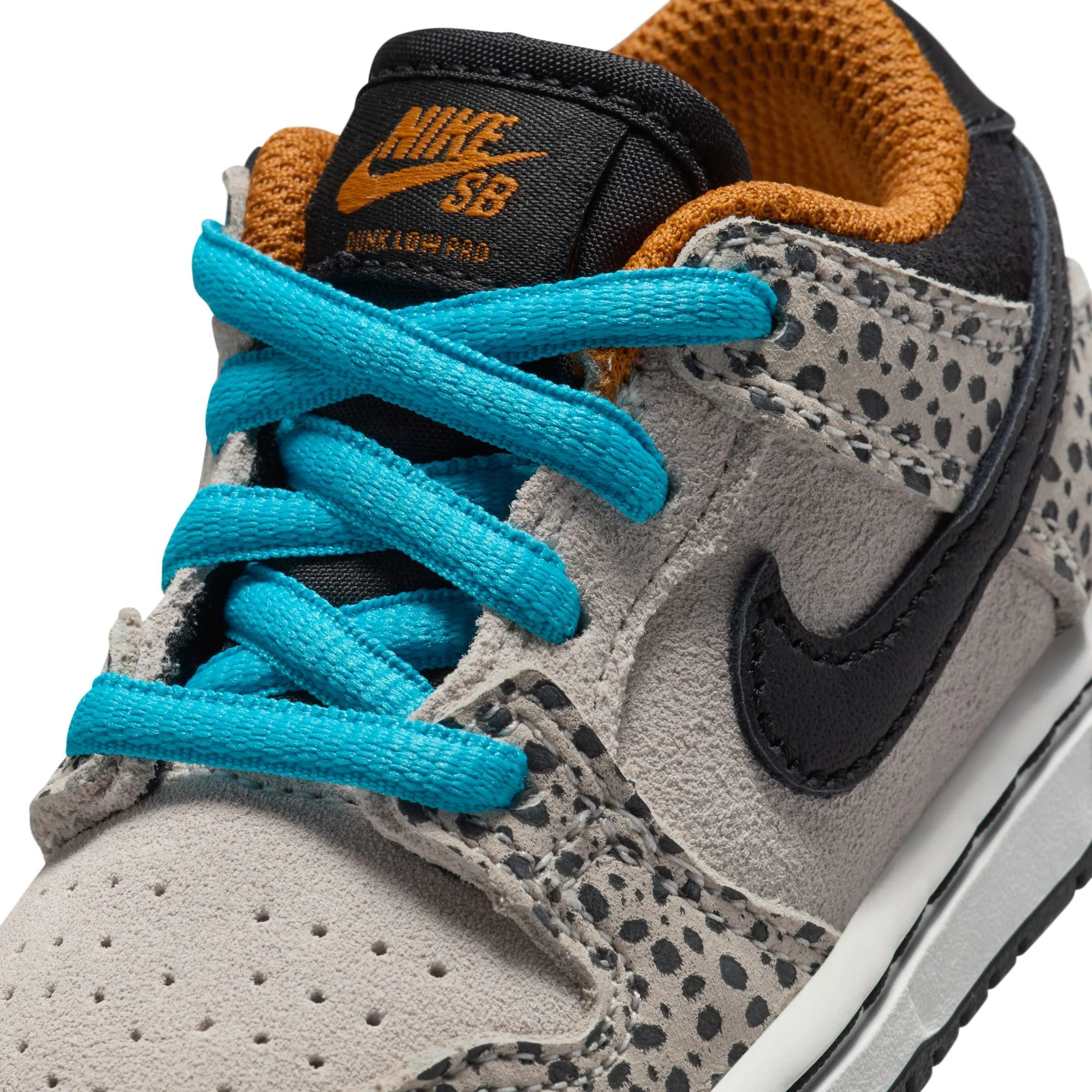 Nike SB Dunk Low Pro QS Toddler - Electric Phantom / Black - Image 6