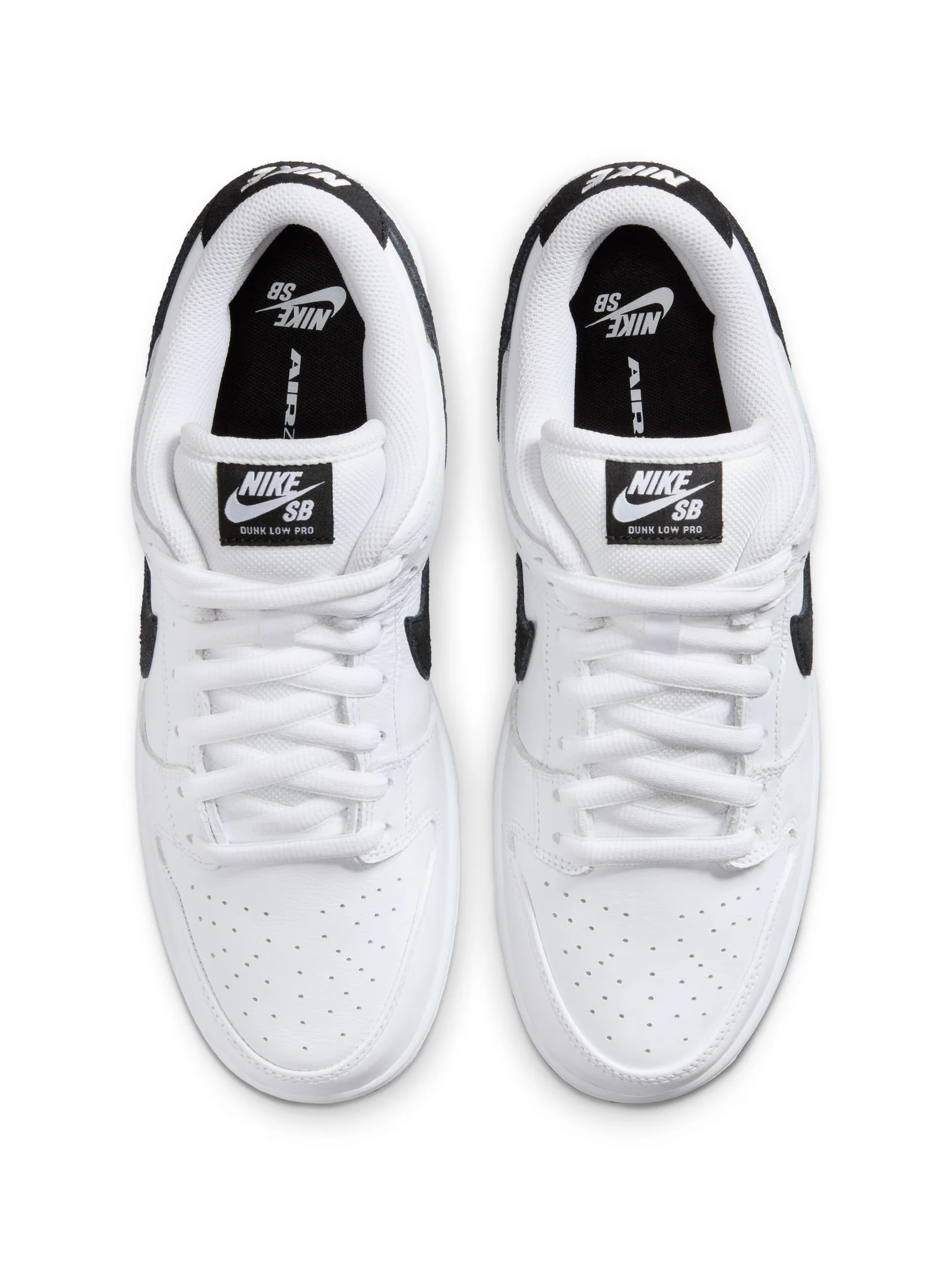 Nike SB Dunk Low Pro - White / Black  '25 - Image 3