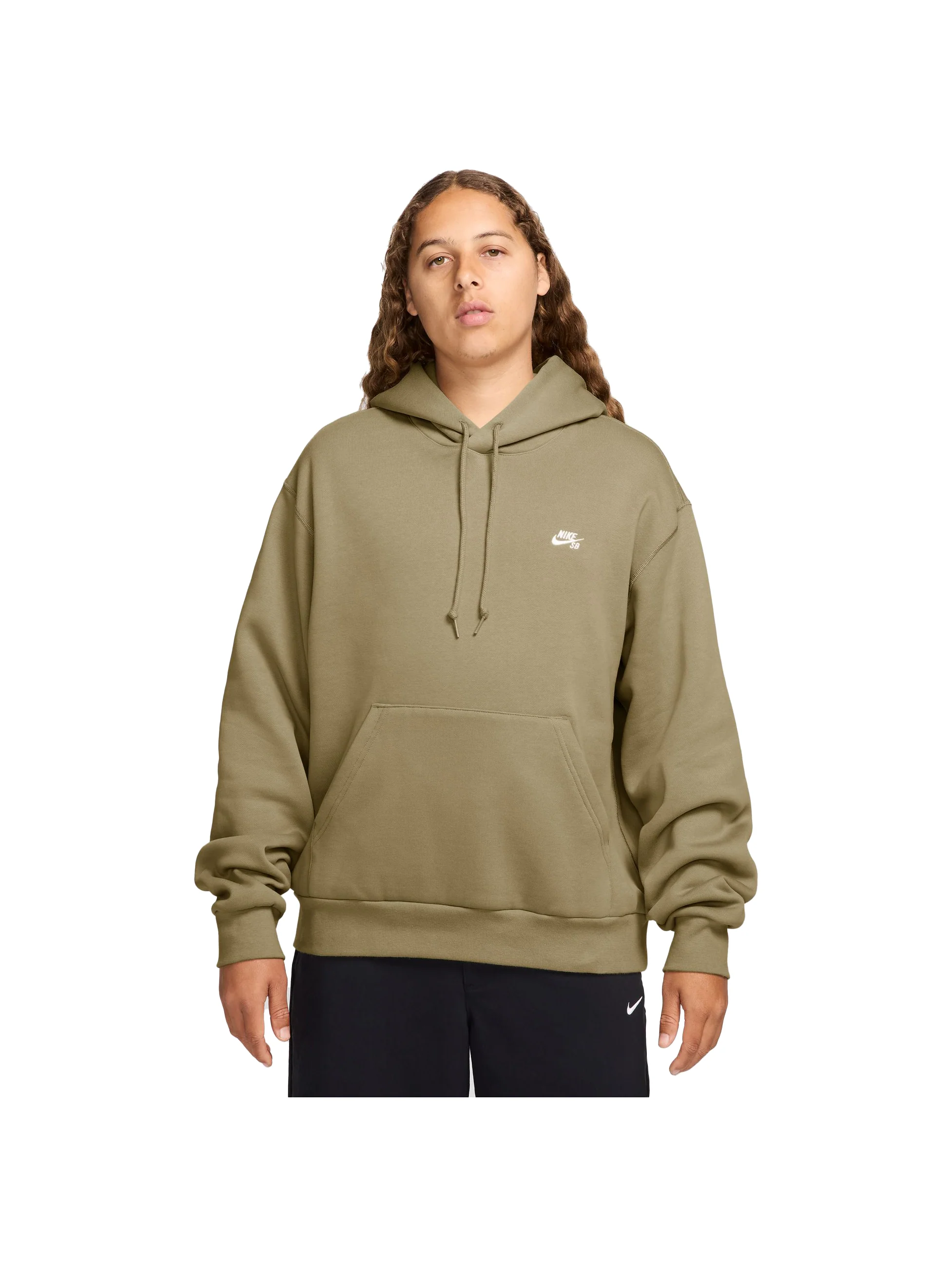 Nike SB Essential Logo PO Hoodie - Parachute Beige / White