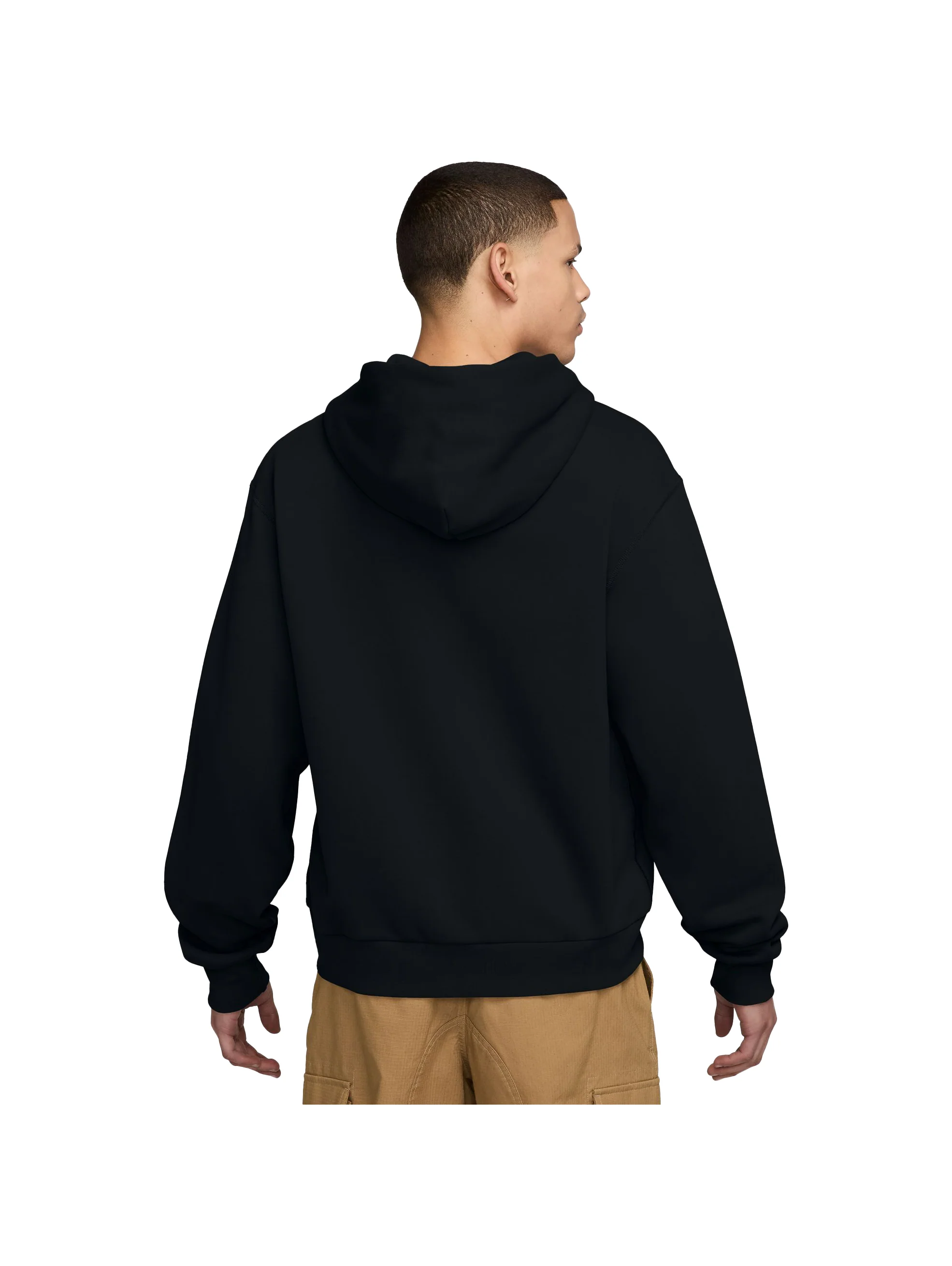 Nike SB Essential Zip Hood - Black/White - Image 2