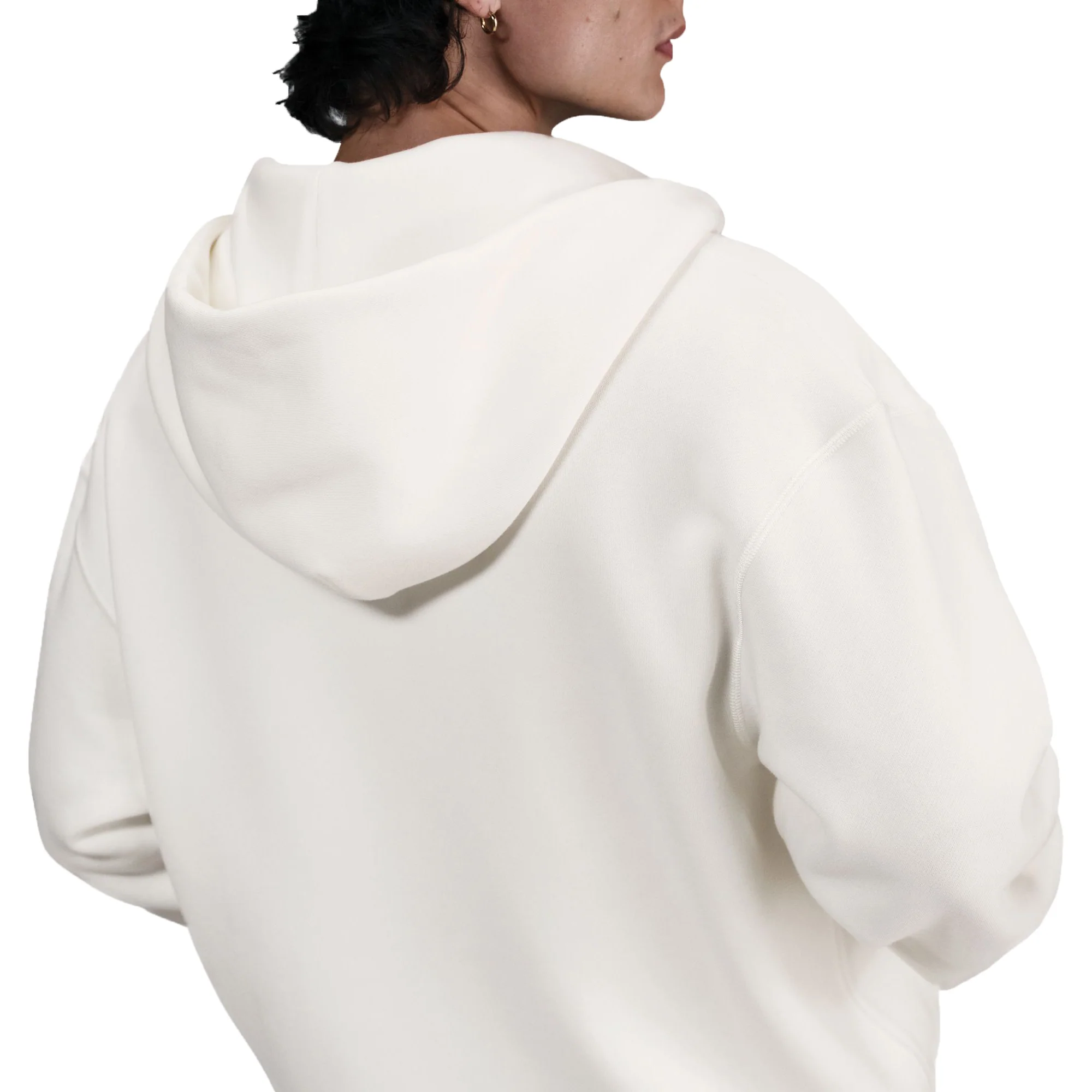 Nike SB Essential Zip Hood - White / Black - Image 2