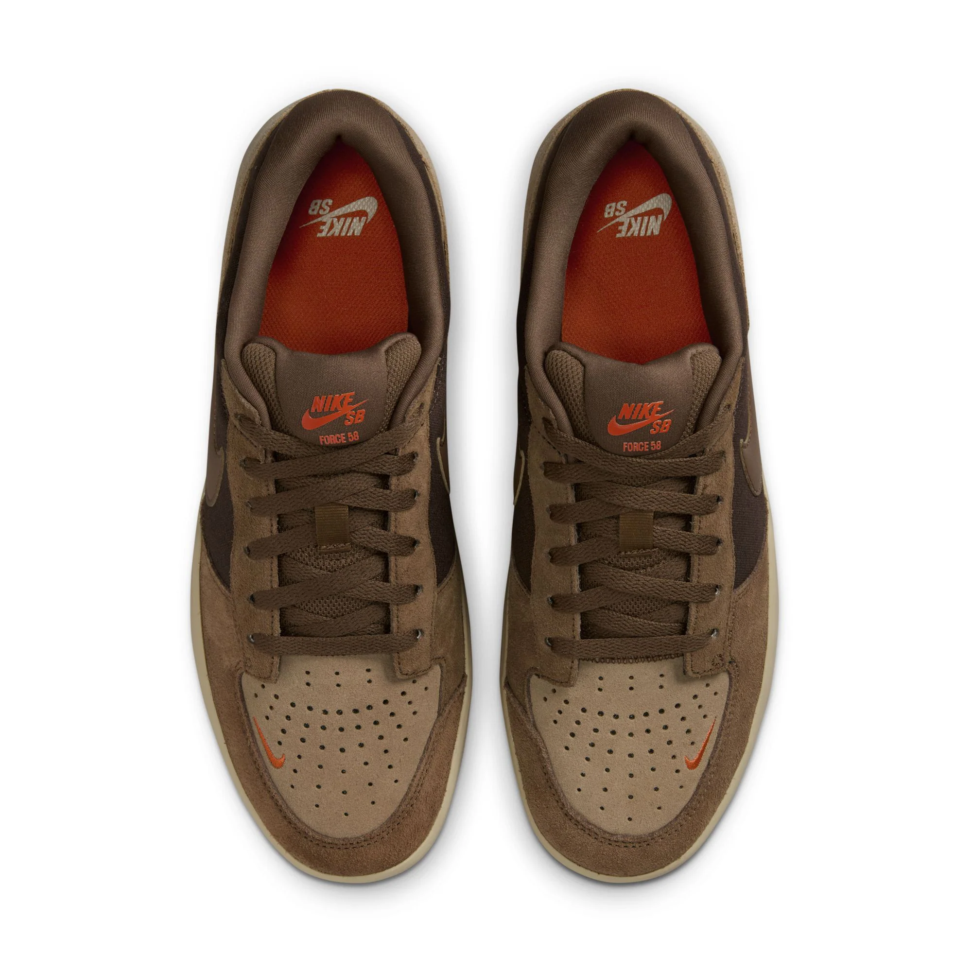 Nike SB Force 58 - Baroque Brown / Mosswood Brown - Image 3
