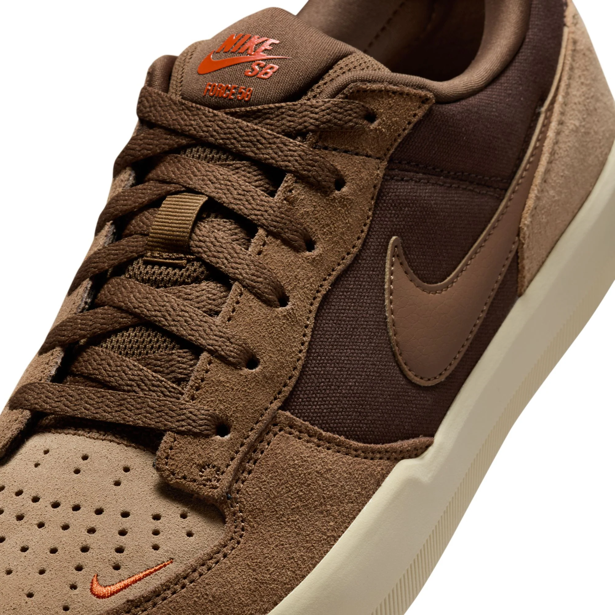 Nike SB Force 58 - Baroque Brown / Mosswood Brown - Image 6