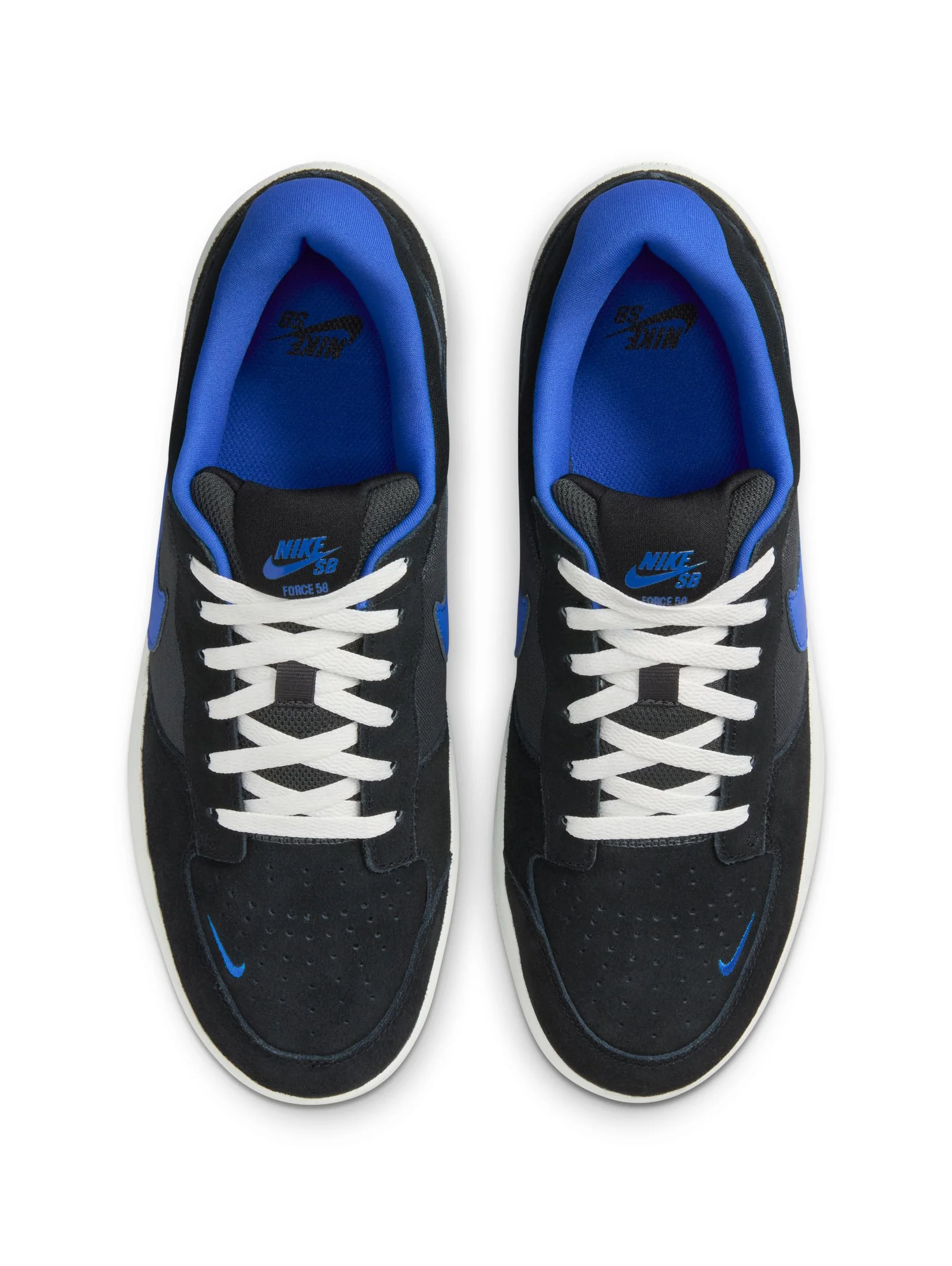 Nike SB Force 58 - Black / Royal Blue - Image 3