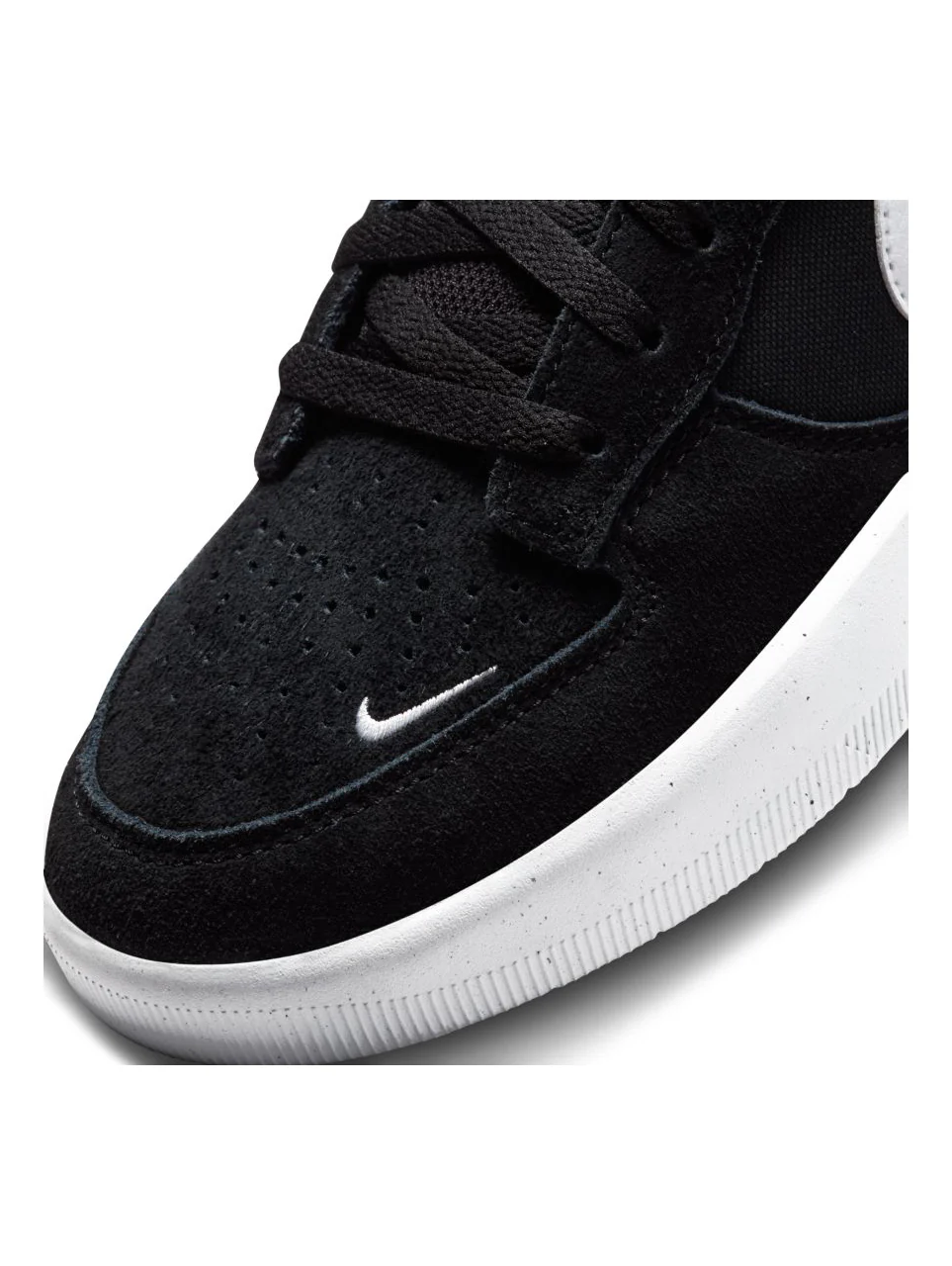 Nike SB Force 58 Shoe - Black / White - Image 5