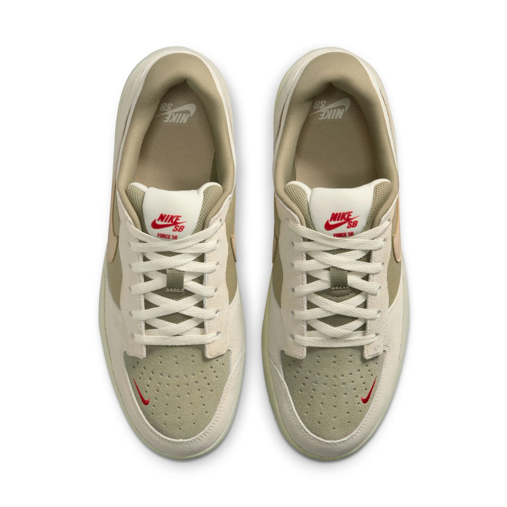 Nike SB Force 58 - Coconut Milk / Linen - Image 3