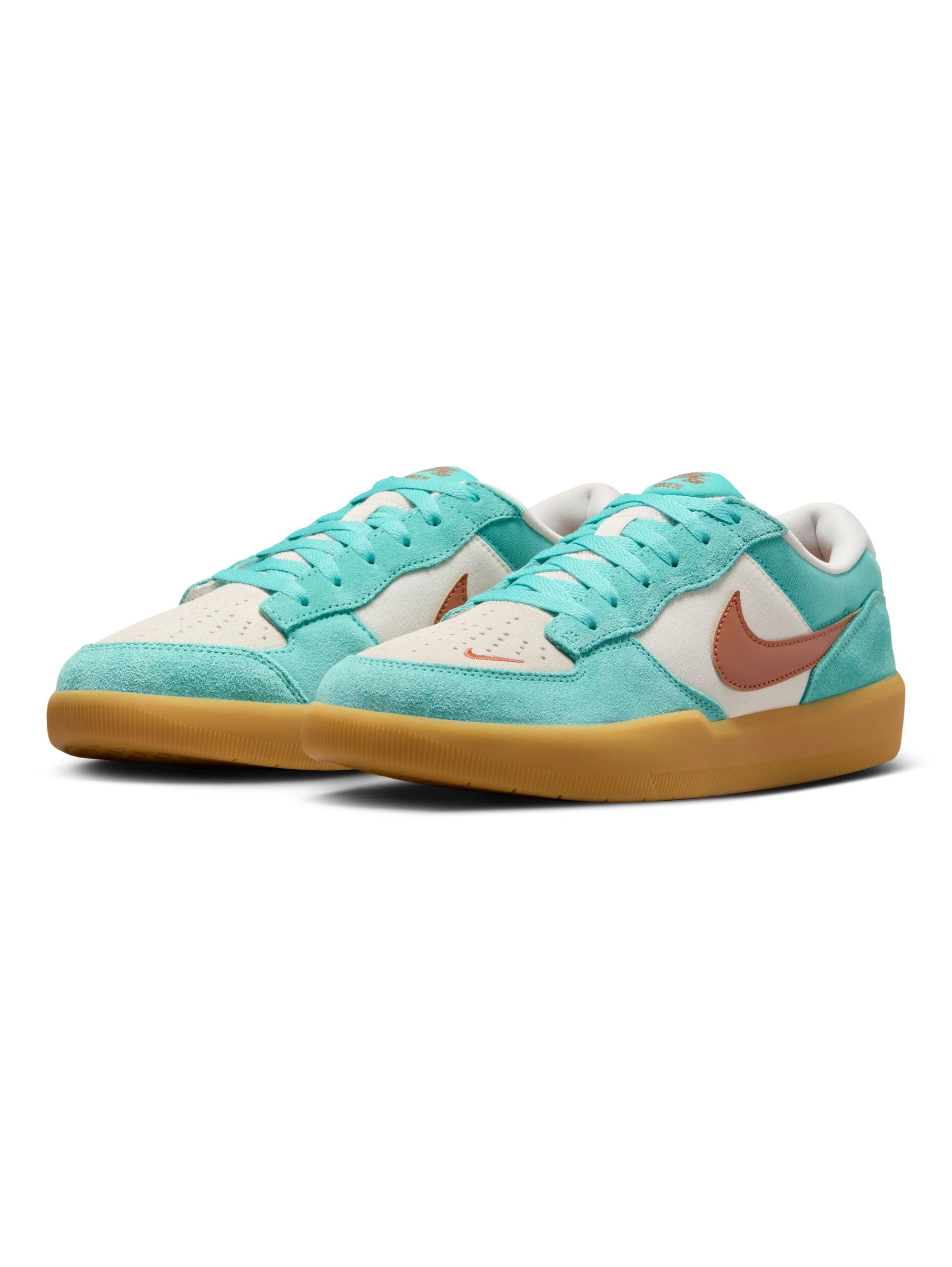 Nike Sb Force 58 - Green Frost / Dark Russet - Image 2