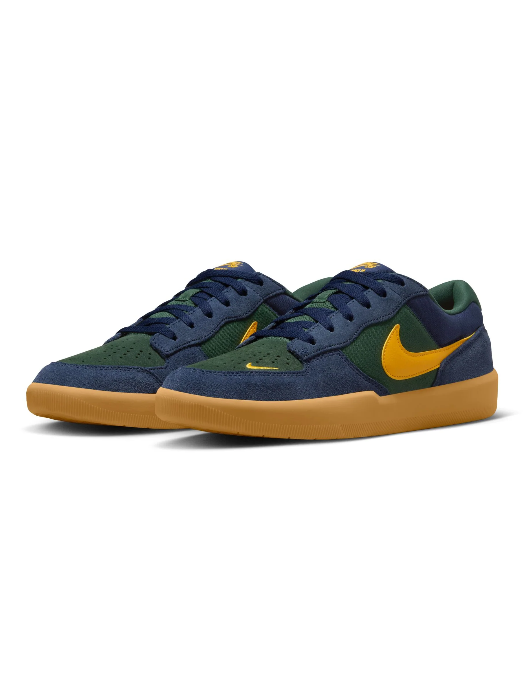 Nike SB Force 58 - Midnight Navy / University Gold - Image 2