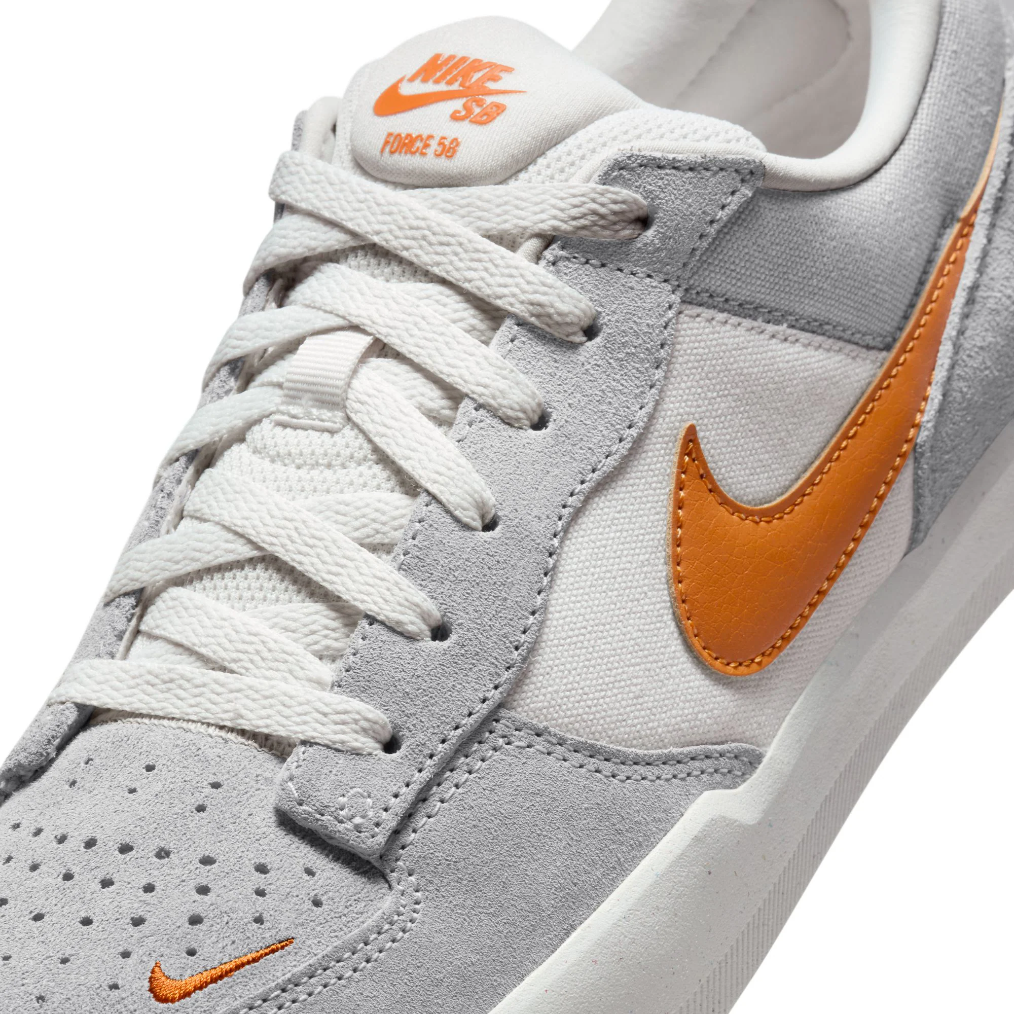 Nike SB Force 58 - Platinum Tint / Monarch - Image 6