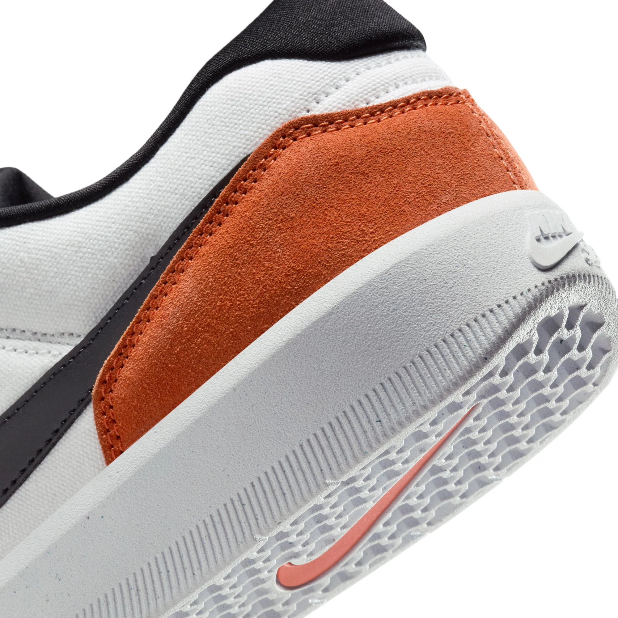 Nike SB Force 58 - White / Black / Cosmic Clay - Image 7