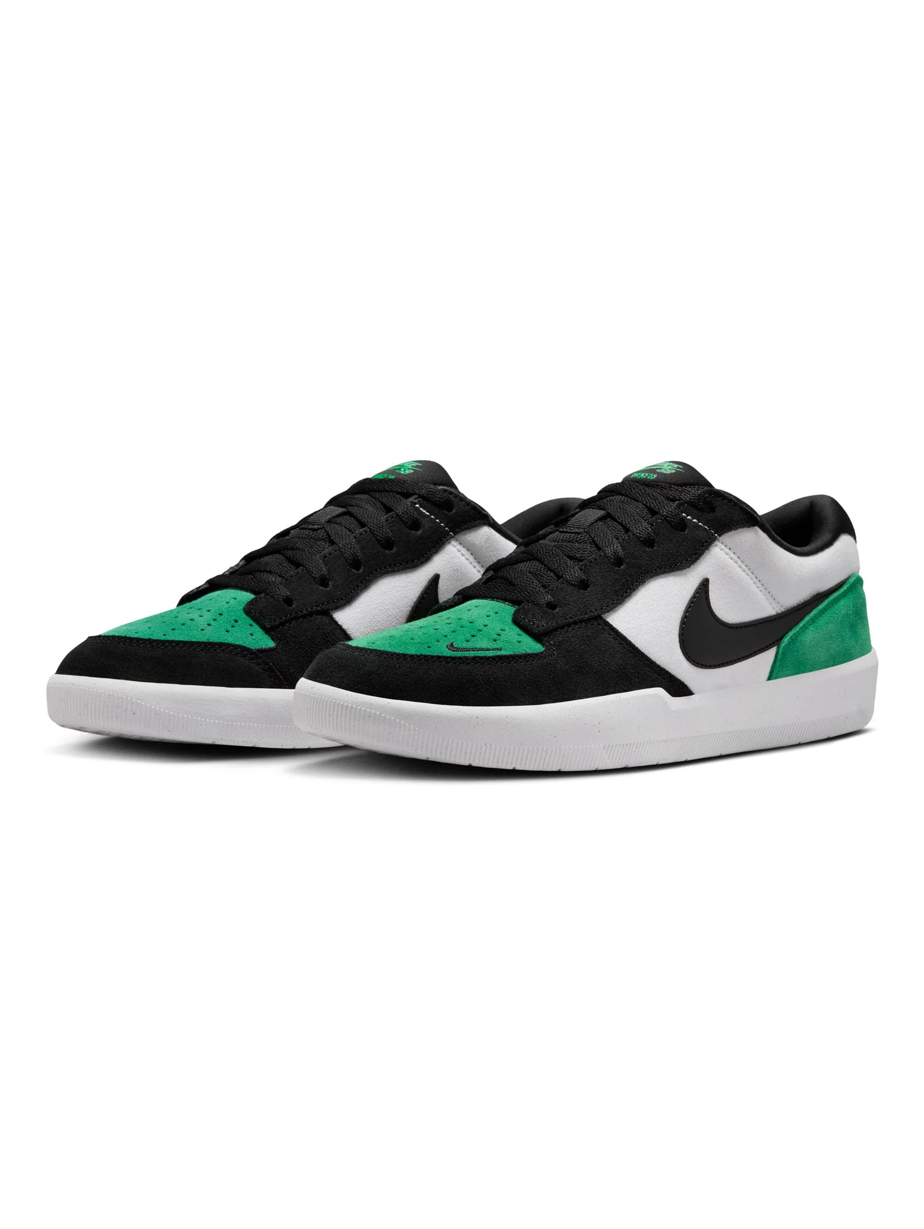 Nike SB Force 58 - White / Black / Stadium Green - Image 2