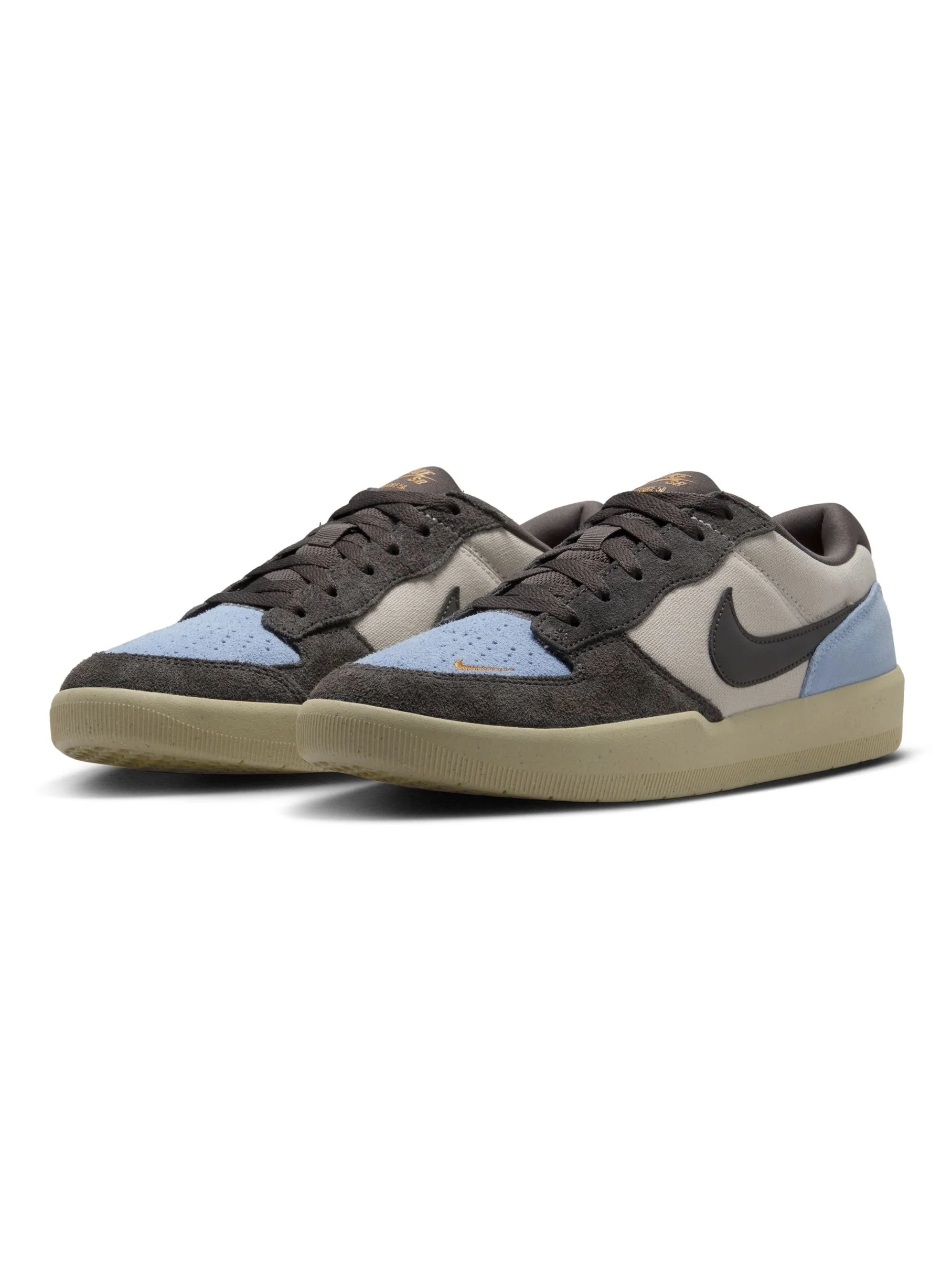 Nike SB Force 58 - Light Orewood Brown/Psychic Blue/Flax/Medium Ash - Image 2