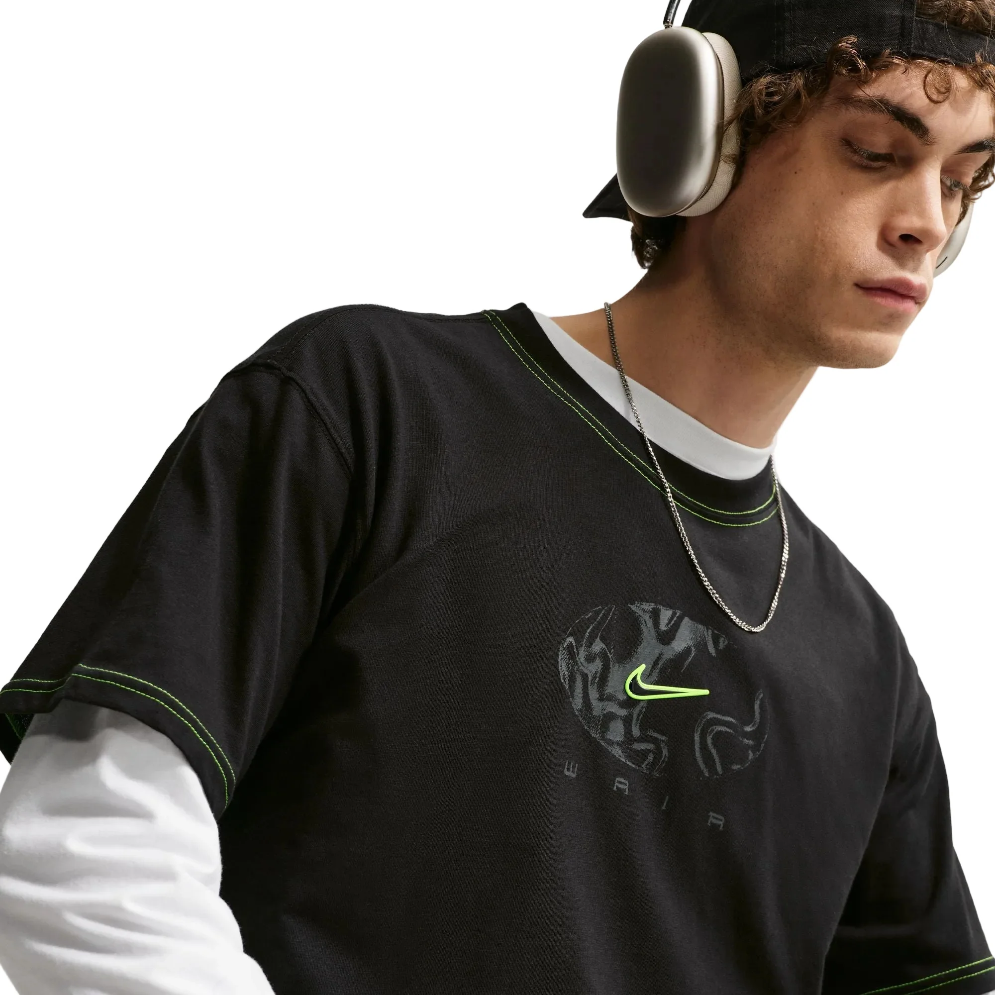 Nike SB Ishod Skate T-Shirt - Black - Image 5