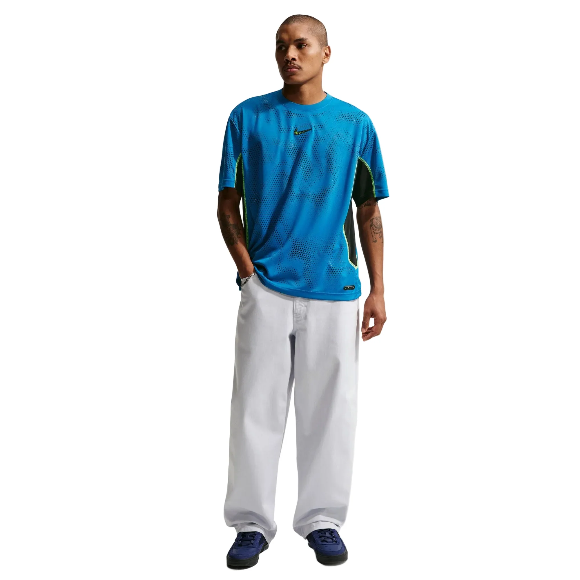 Nike SB Ishod SS Jersey - Blue / Black - Image 3