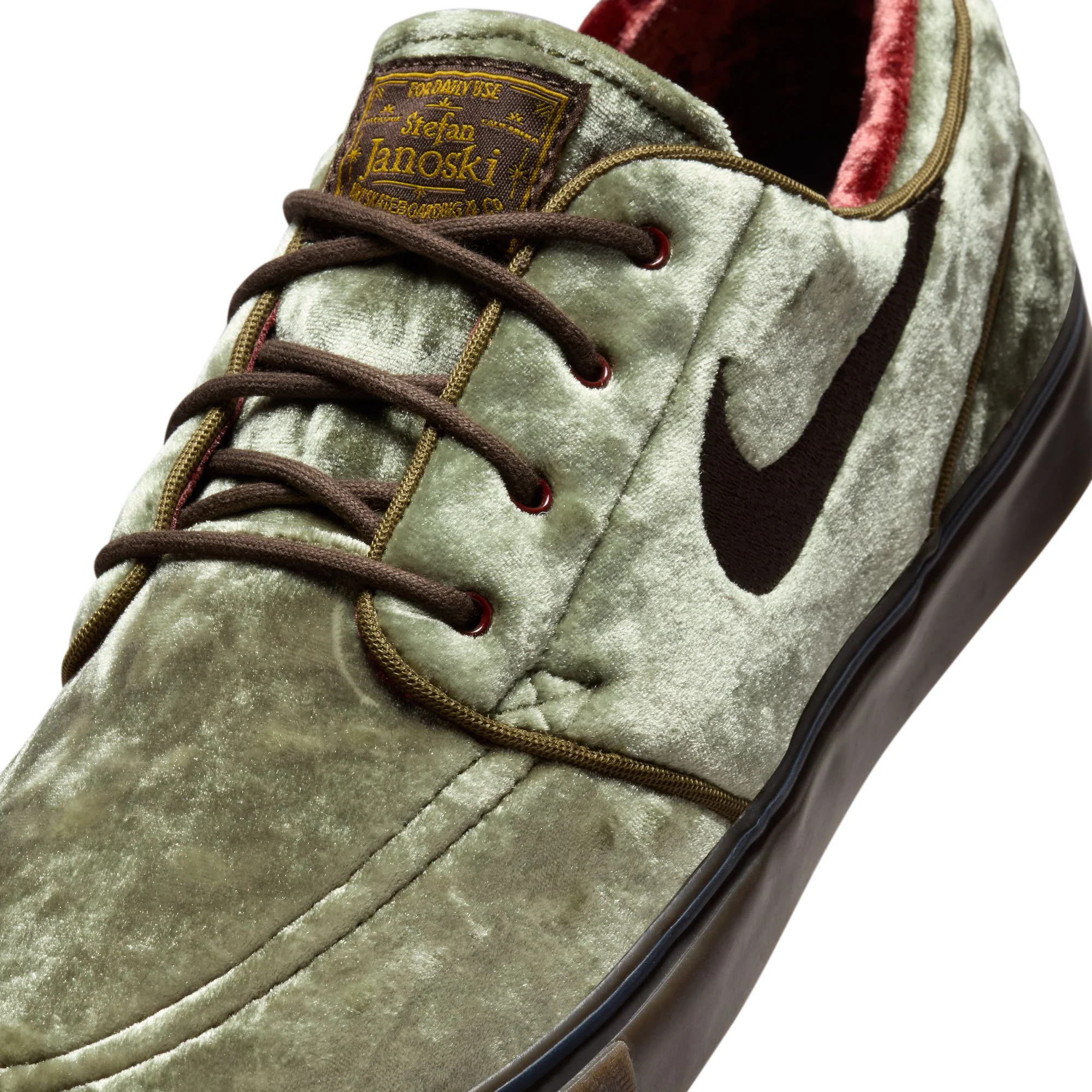 Nike SB Janoski OG+ Se - Medium Olive / Velvet Brown - Image 6