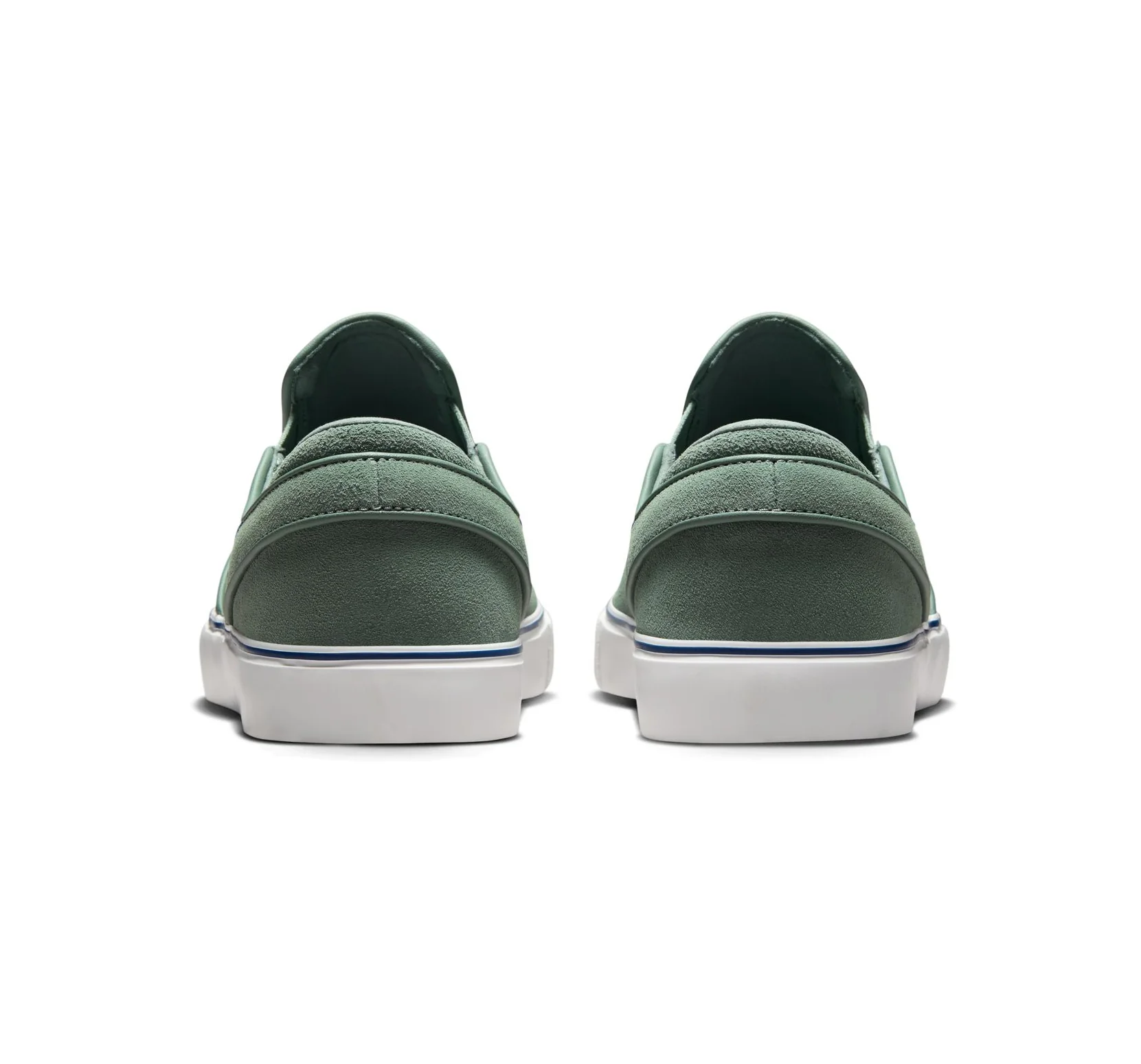 Nike SB Janoski+ Slip - Clay Green / Navy - Image 4
