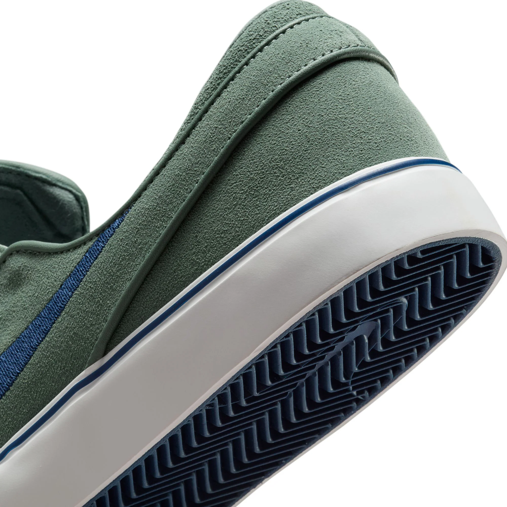 Nike SB Janoski+ Slip - Clay Green / Navy - Image 7