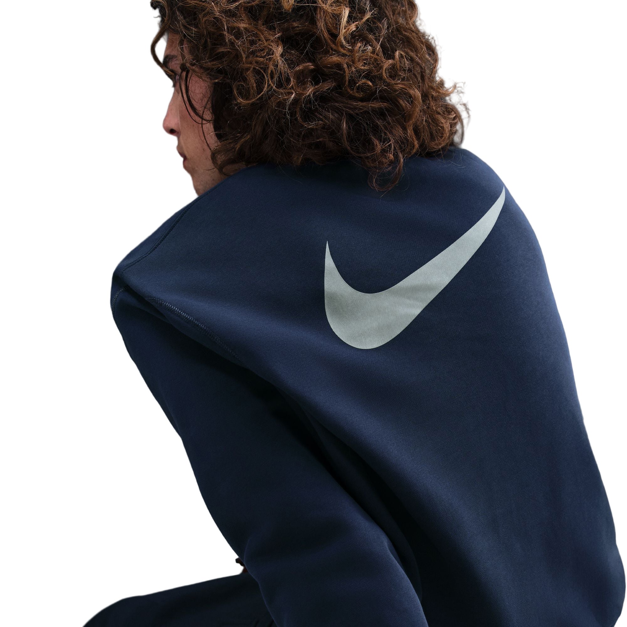 Nike SB Koston Fleece Crew - Midnight Navy - Image 4