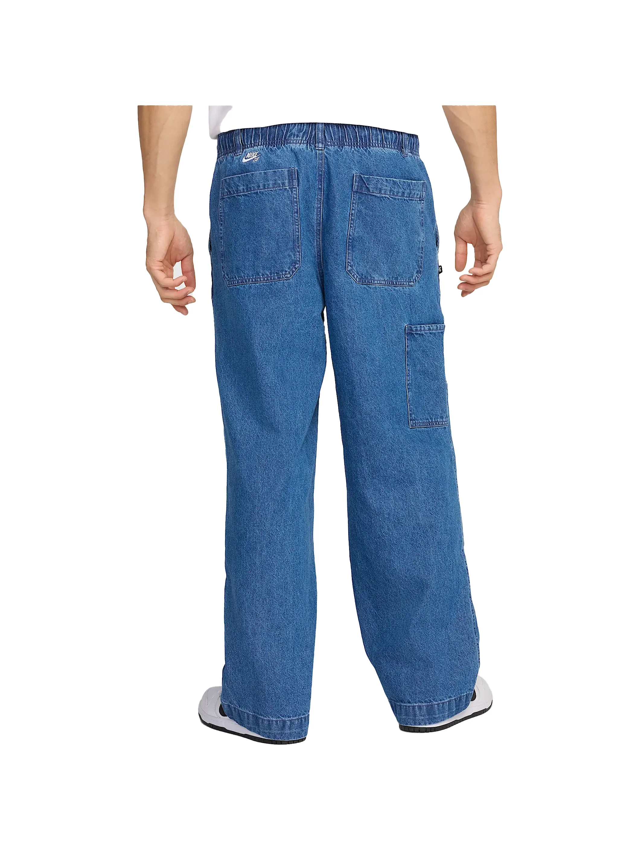Nike SB Loose Double-Knee Denim Skate Pants - Blue - Image 2