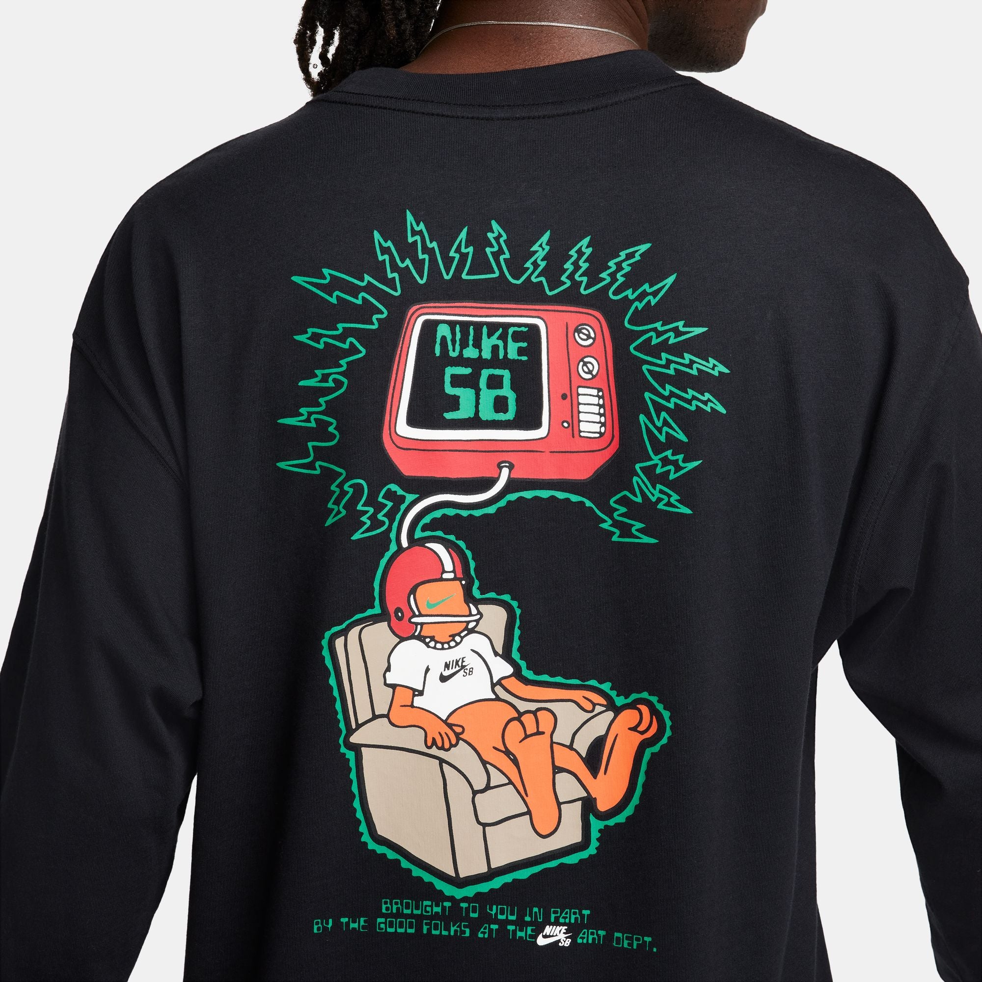 Nike SB M90 Brainwash L/S Tee - Image 5
