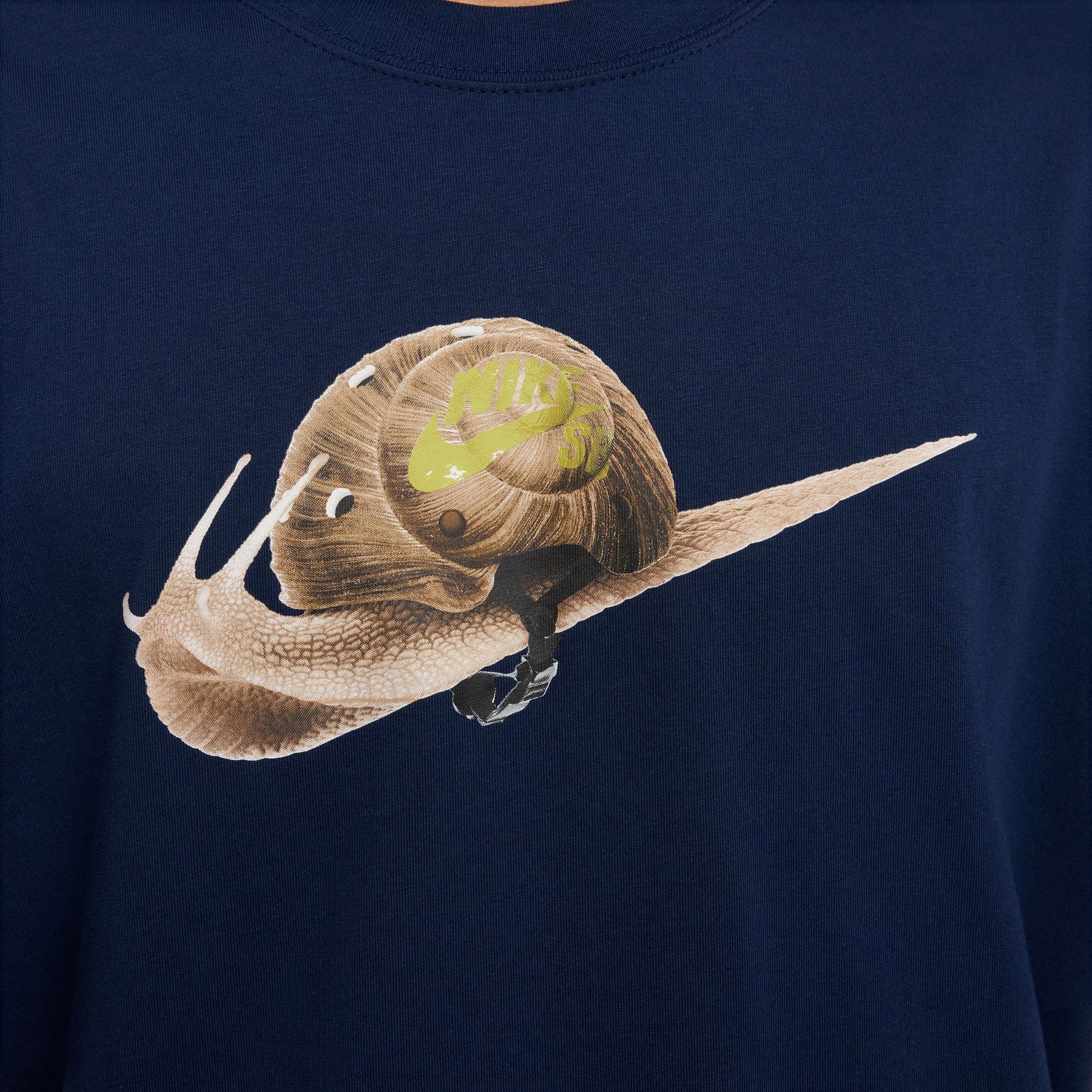 Nike SB M90 Snail Tee - Obsidian - Image 3