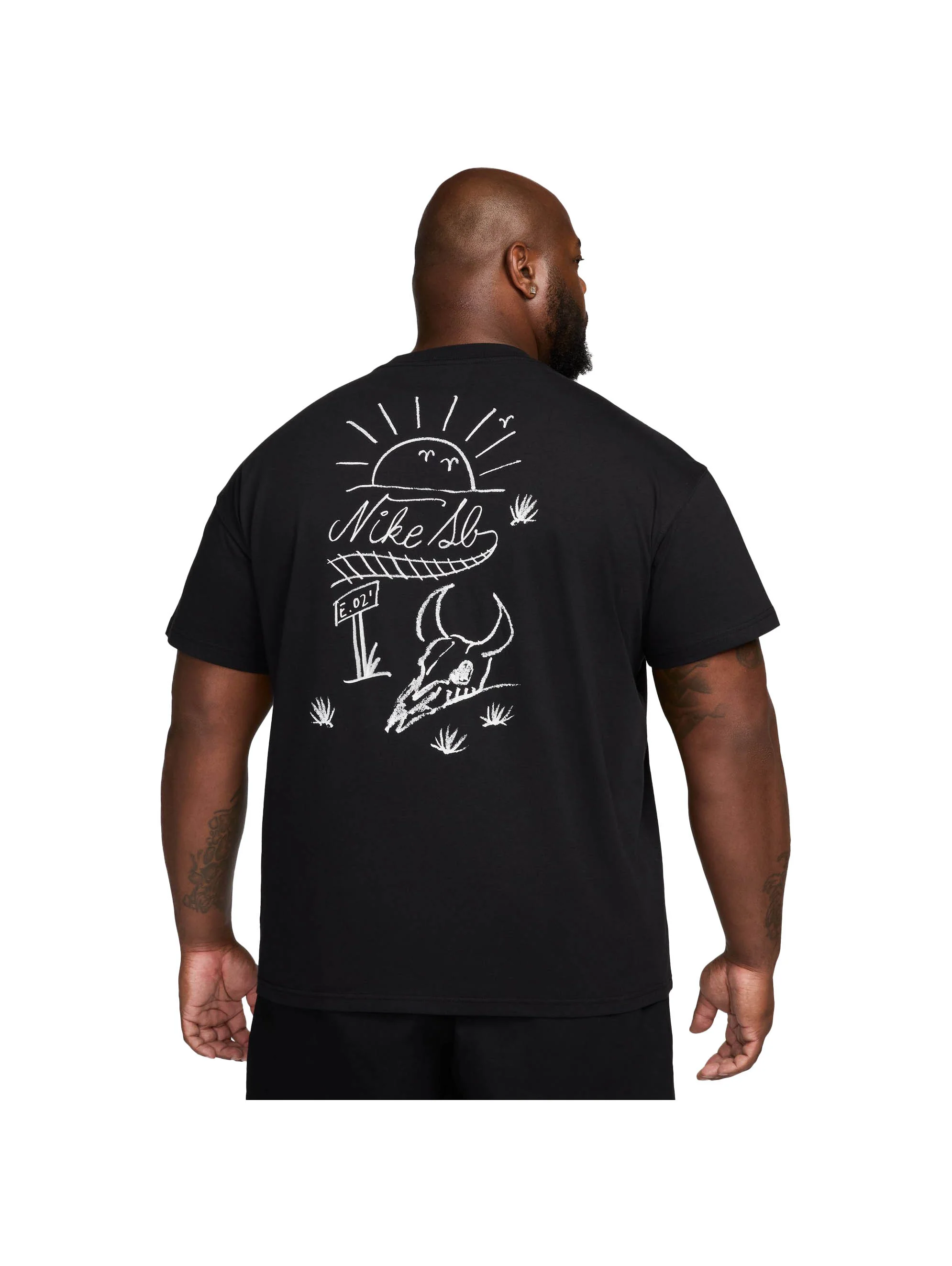 Nike SB M90 Train Moniker Tee - Black - Image 2