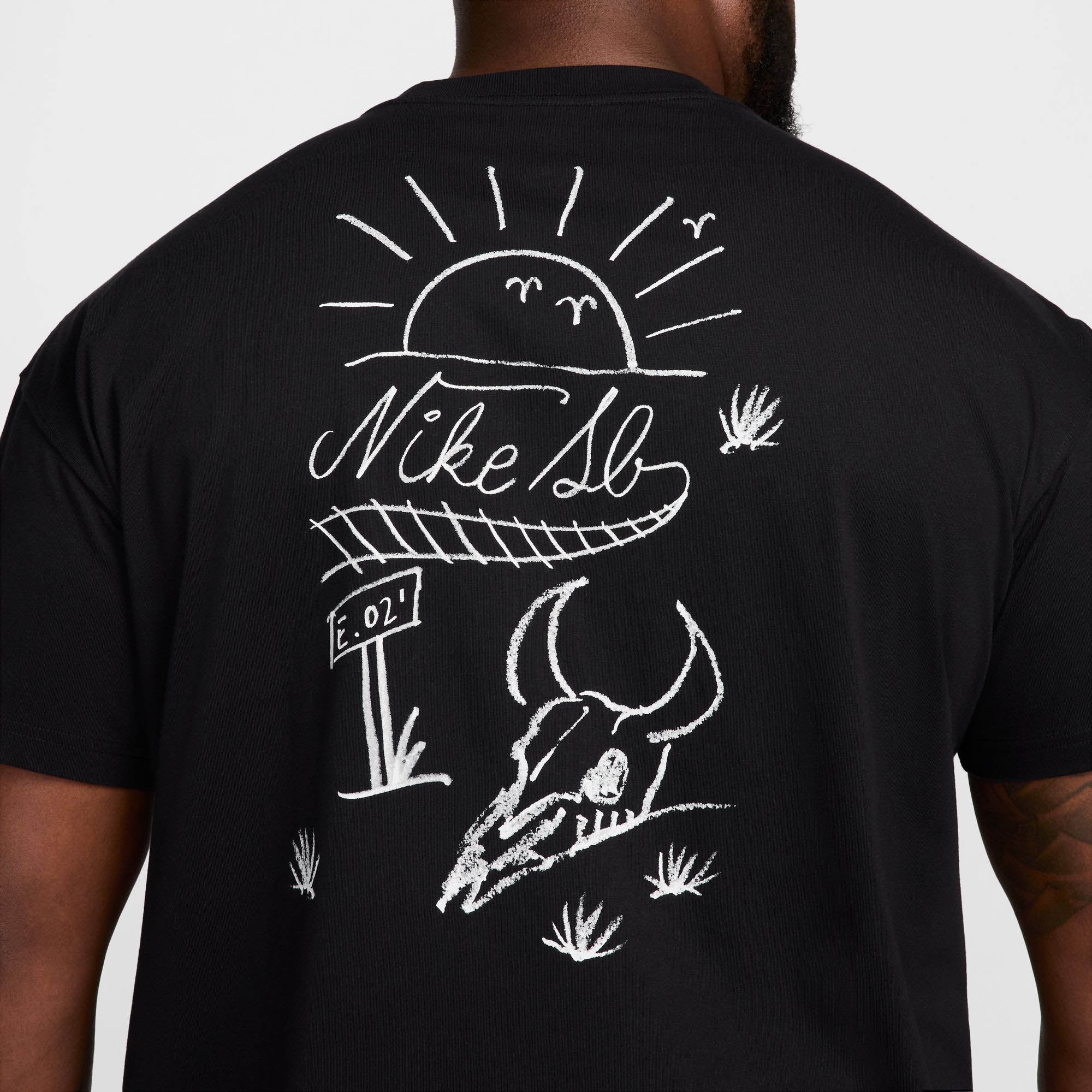 Nike SB M90 Train Moniker Tee - Black - Image 4