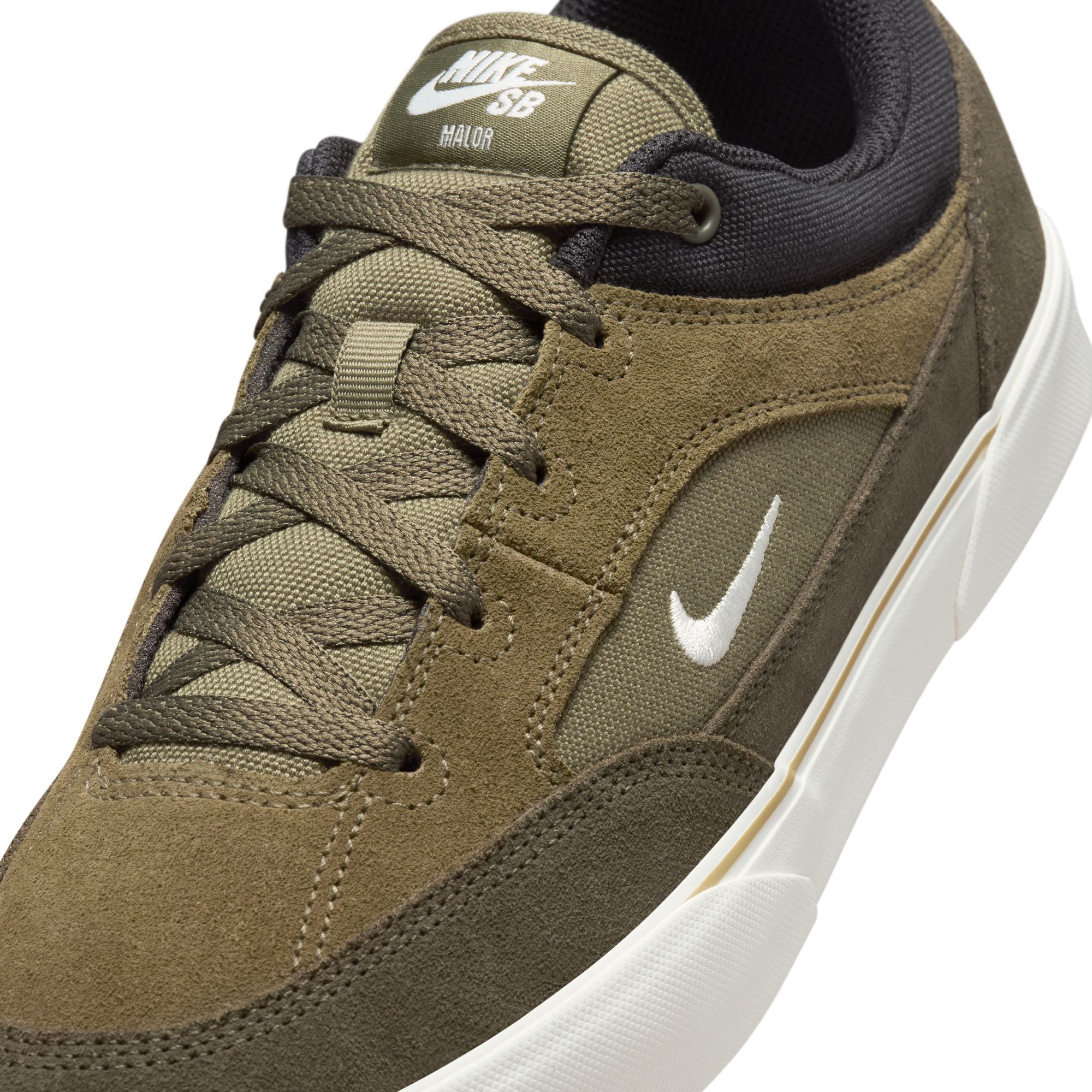 Nike SB Malor - Medium Olive / Sail - Image 7