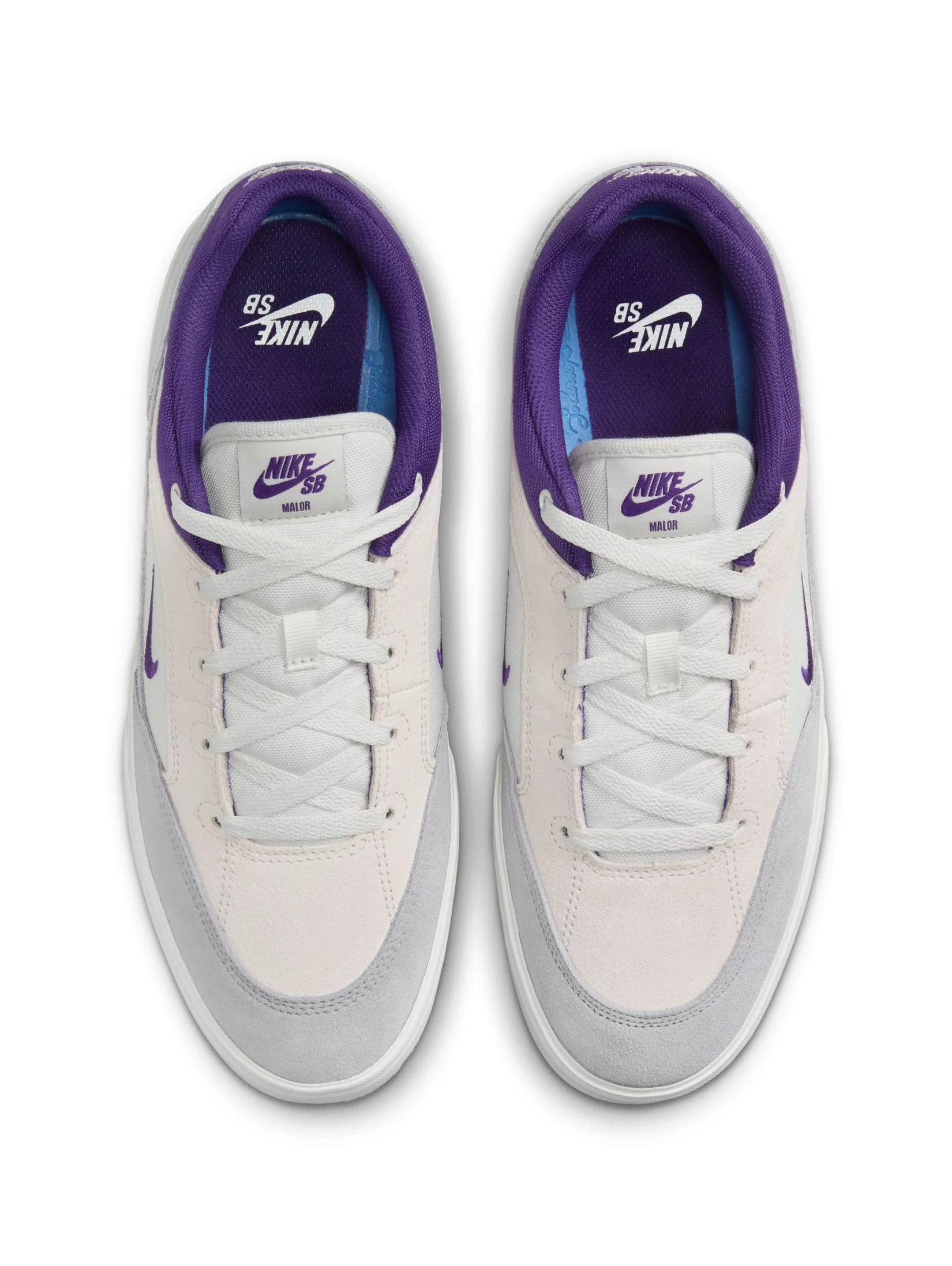 Nike SB Malor - Platinum Tint / Court Purple - Image 3