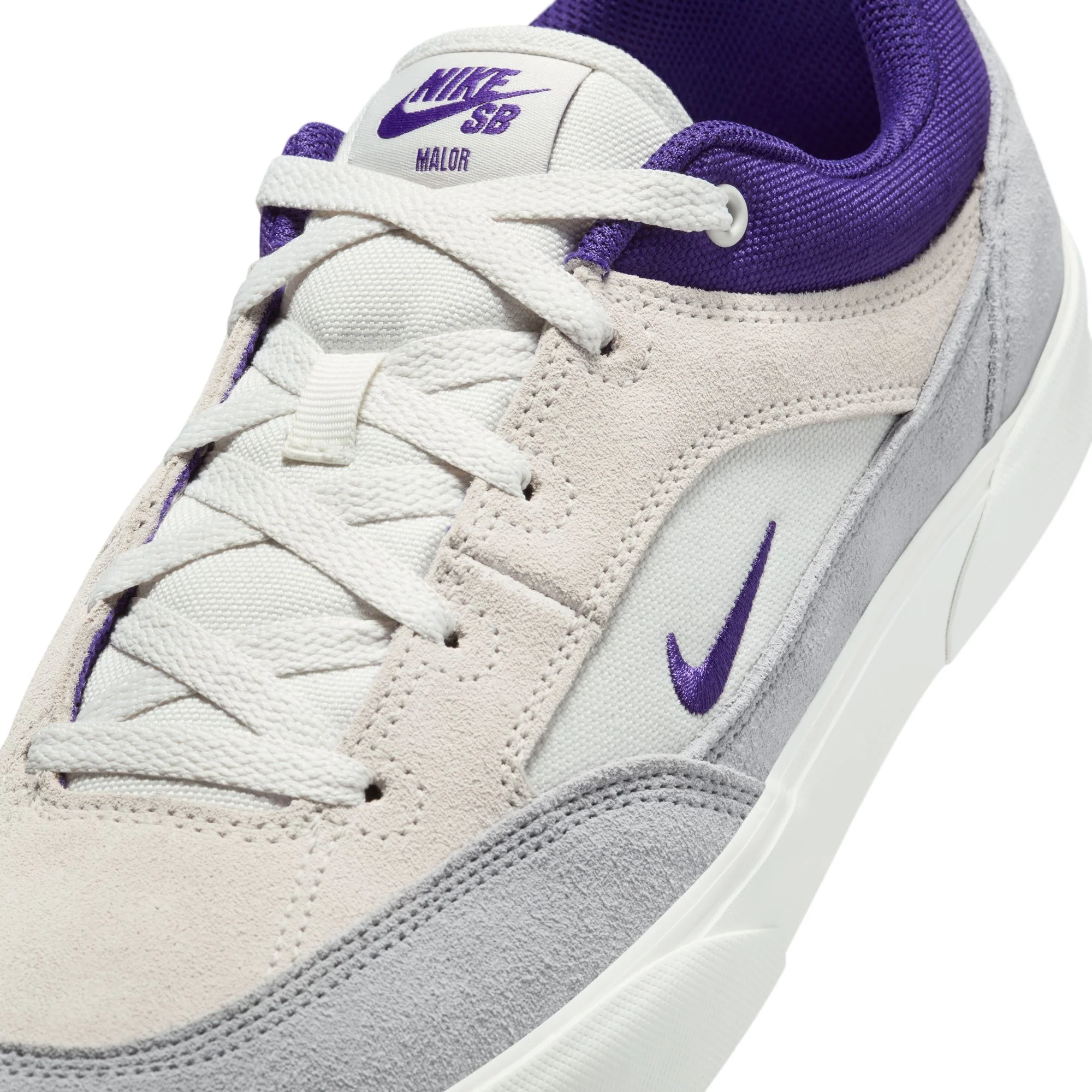 Nike SB Malor - Platinum Tint / Court Purple - Image 5