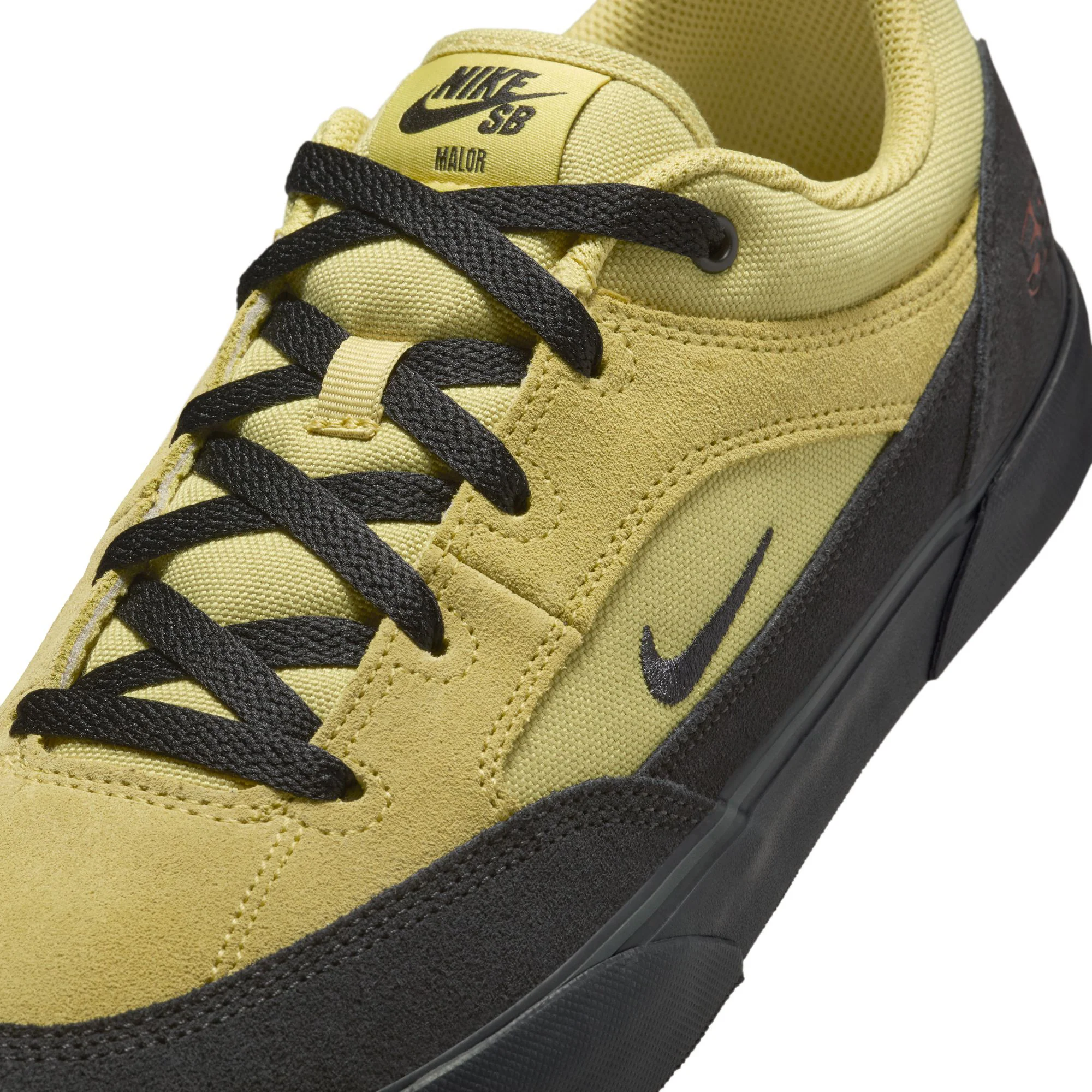 Nike SB Malor TE - Buff Gold / Black / Cinnamon - Image 6