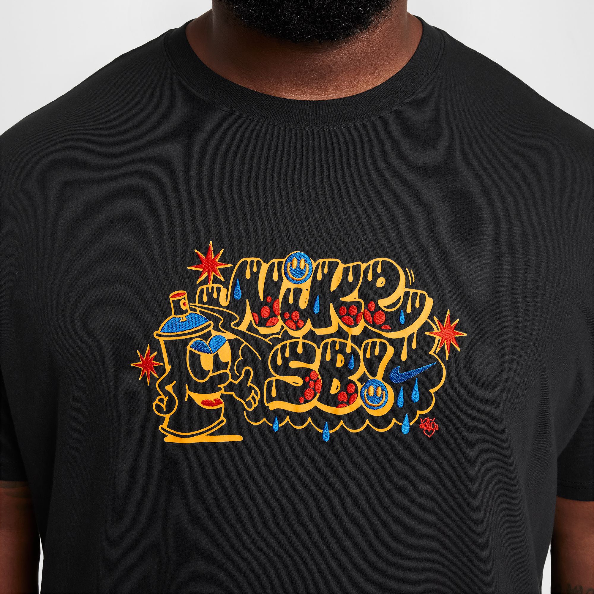 Nike SB Max90 Skate T-Shirt - Black - Image 2