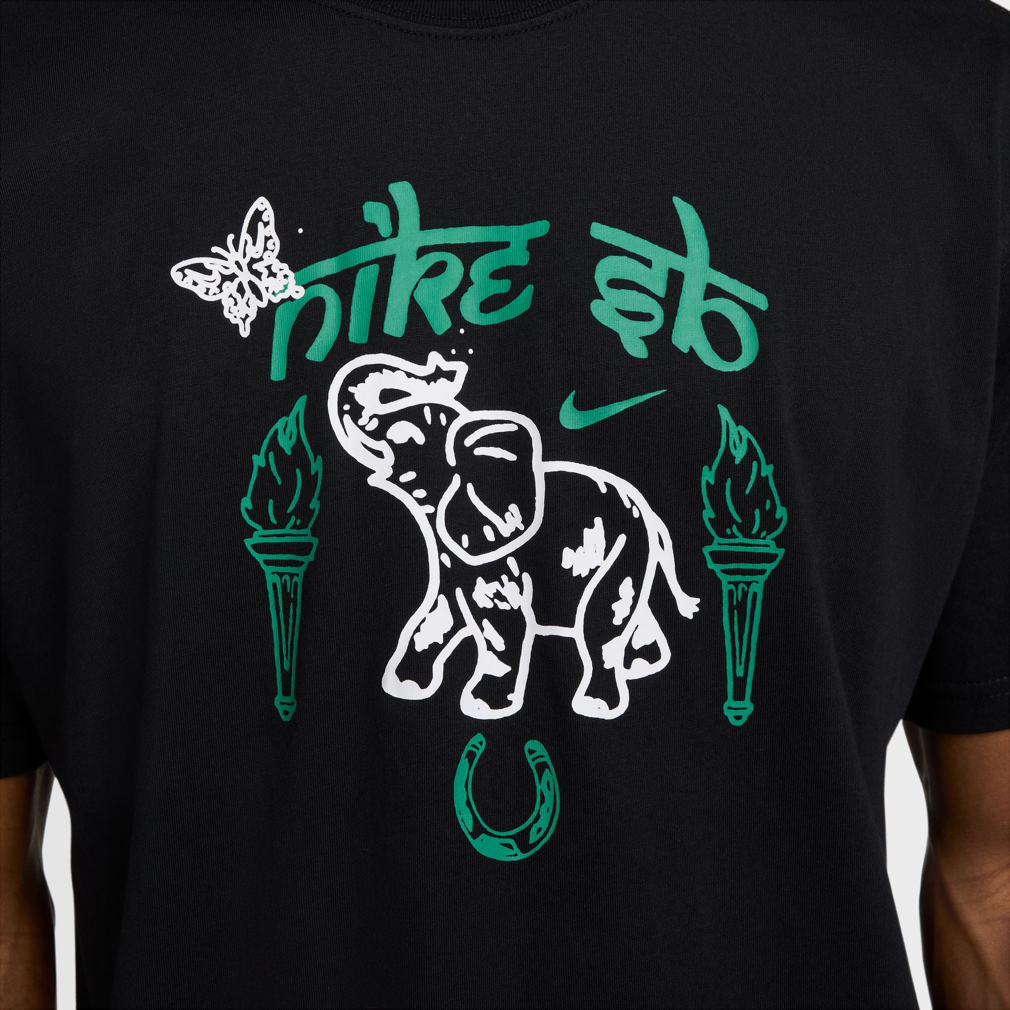 Nike SB Max90 Skate Elephant T-Shirt - Black - Image 3