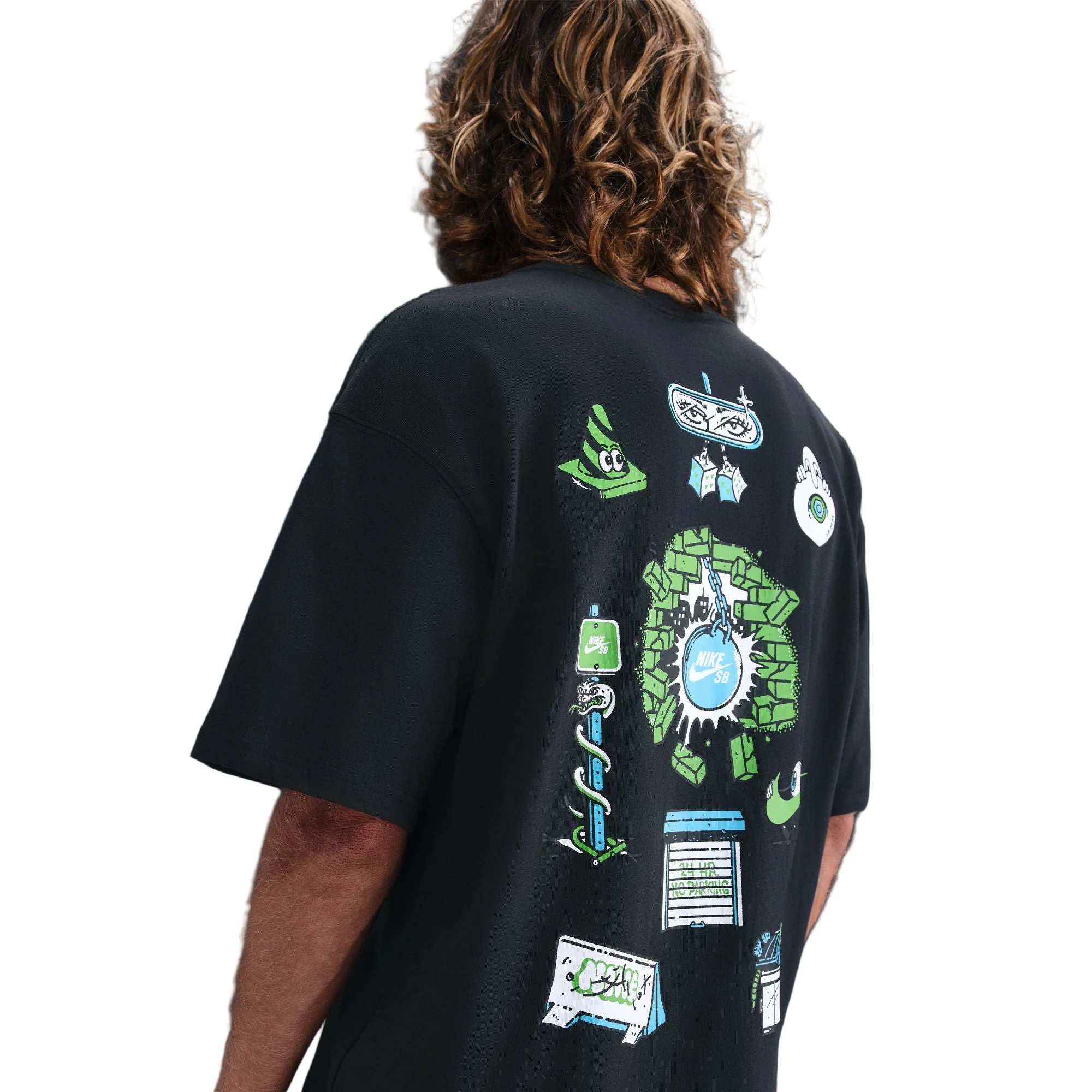 Nike SB Max90 Skate T-Shirt - Off Noir - Image 3