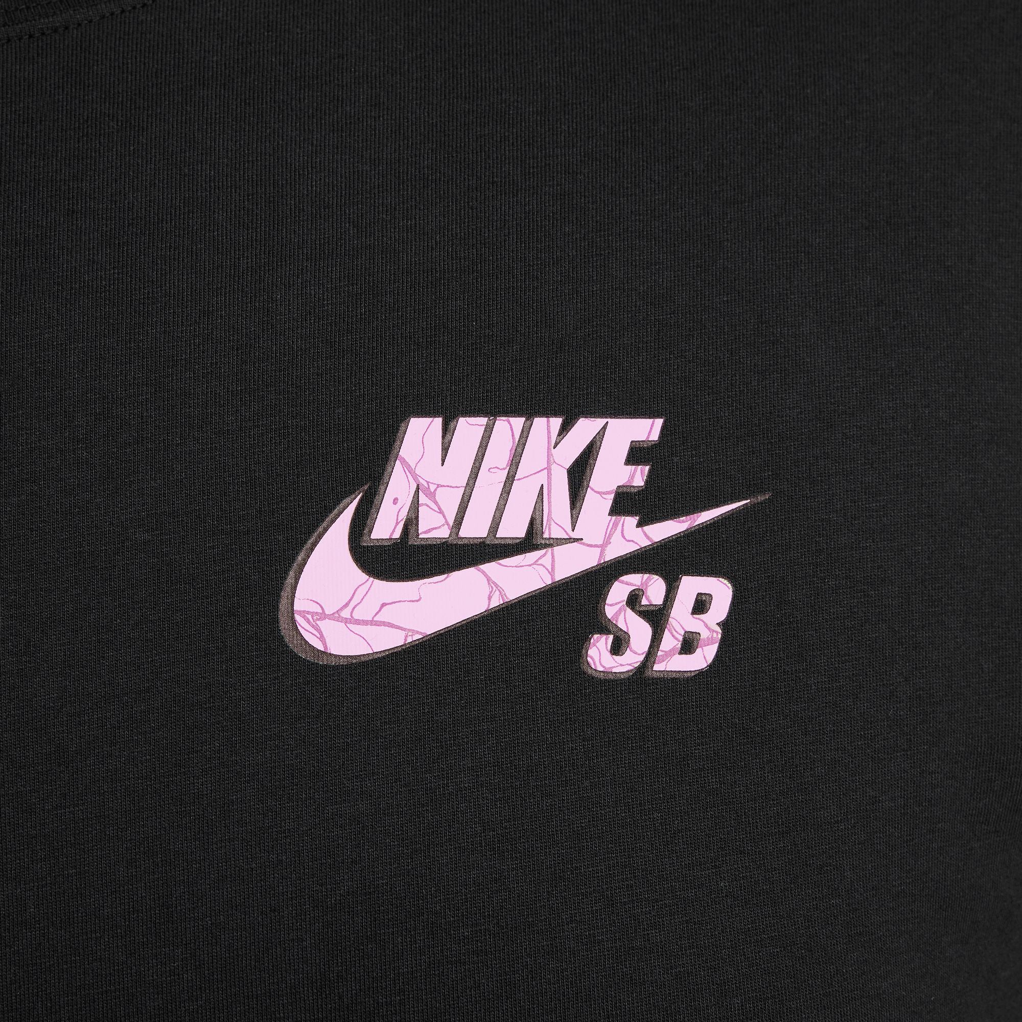 Nike SB OC Spider Halloween Glow In The Dark Tee - Black - Image 5