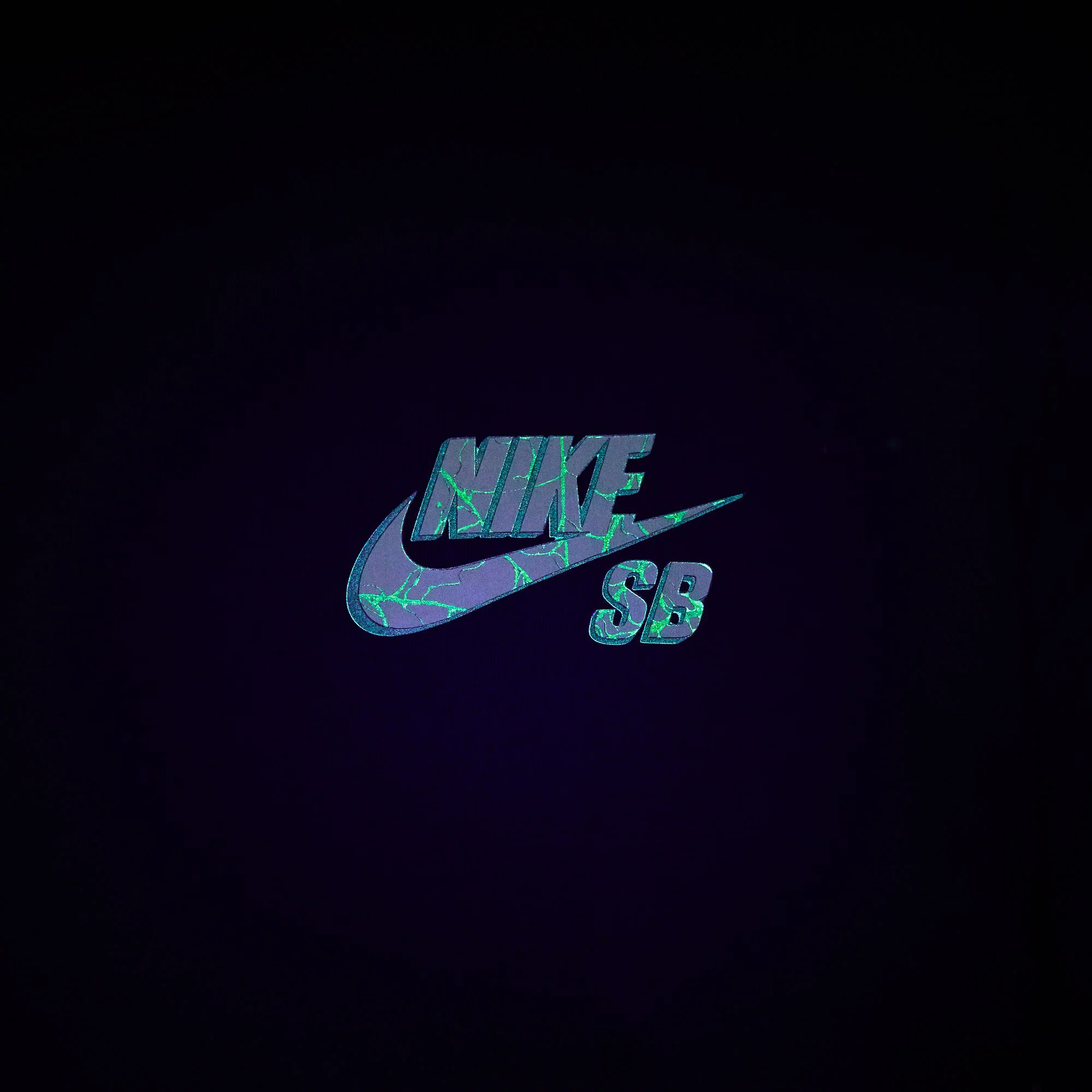 Nike SB OC Spider Halloween Glow In The Dark Tee - Black - Image 3