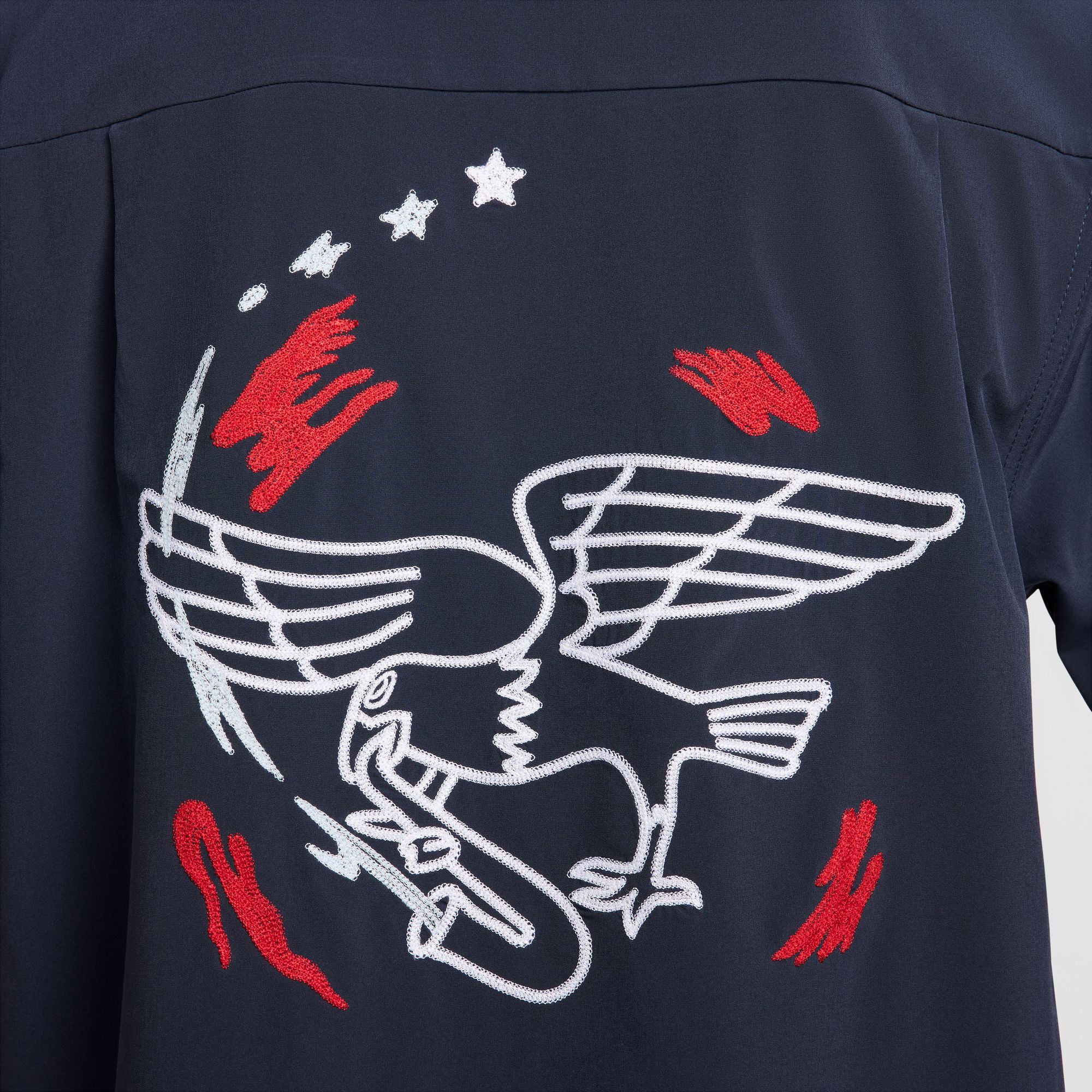 Nike SB Olympic Work Shirt - Obsidian White - Image 3