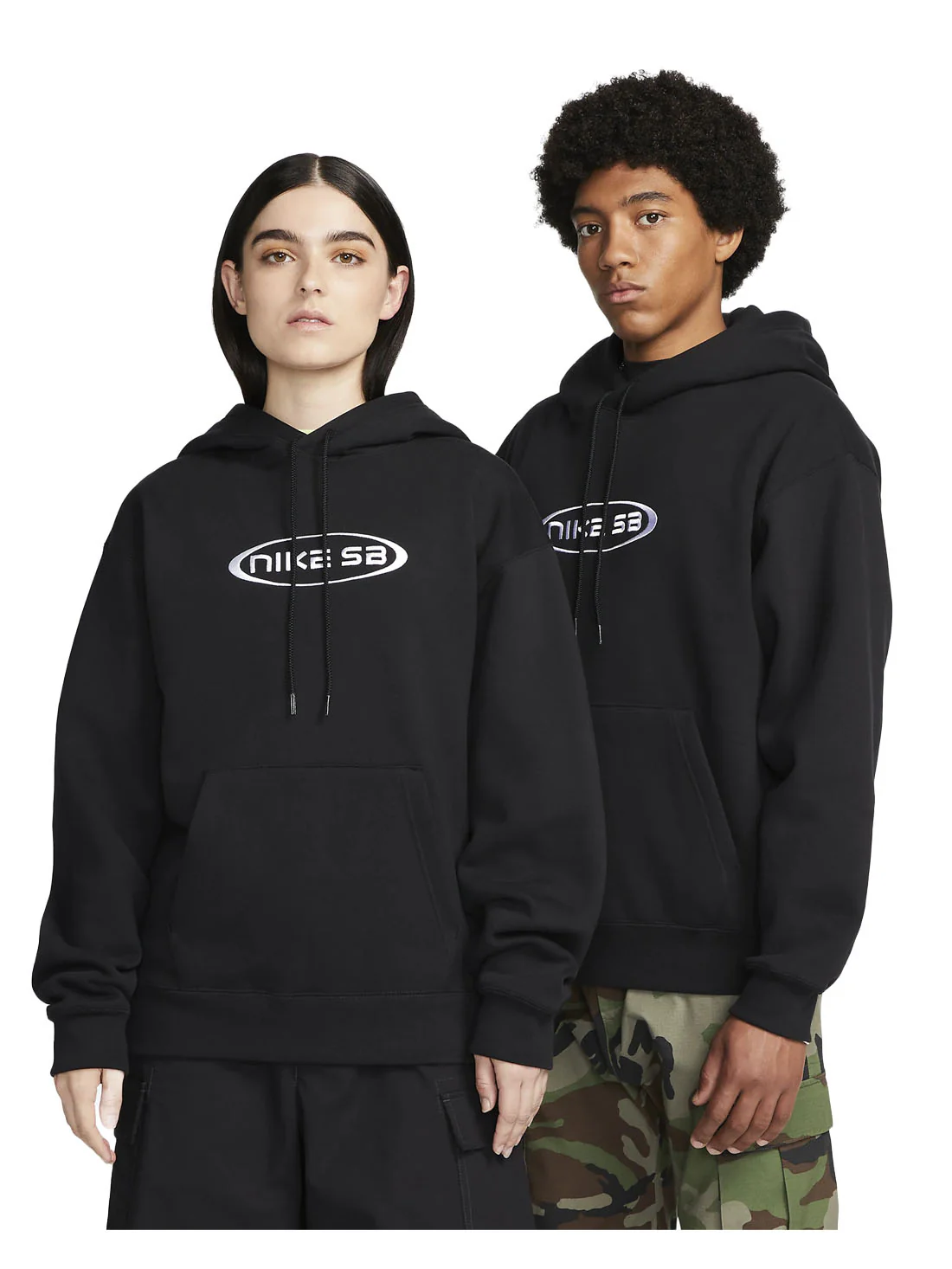 Nike SB Oval Fleece Pullover Hoodie - Image 2