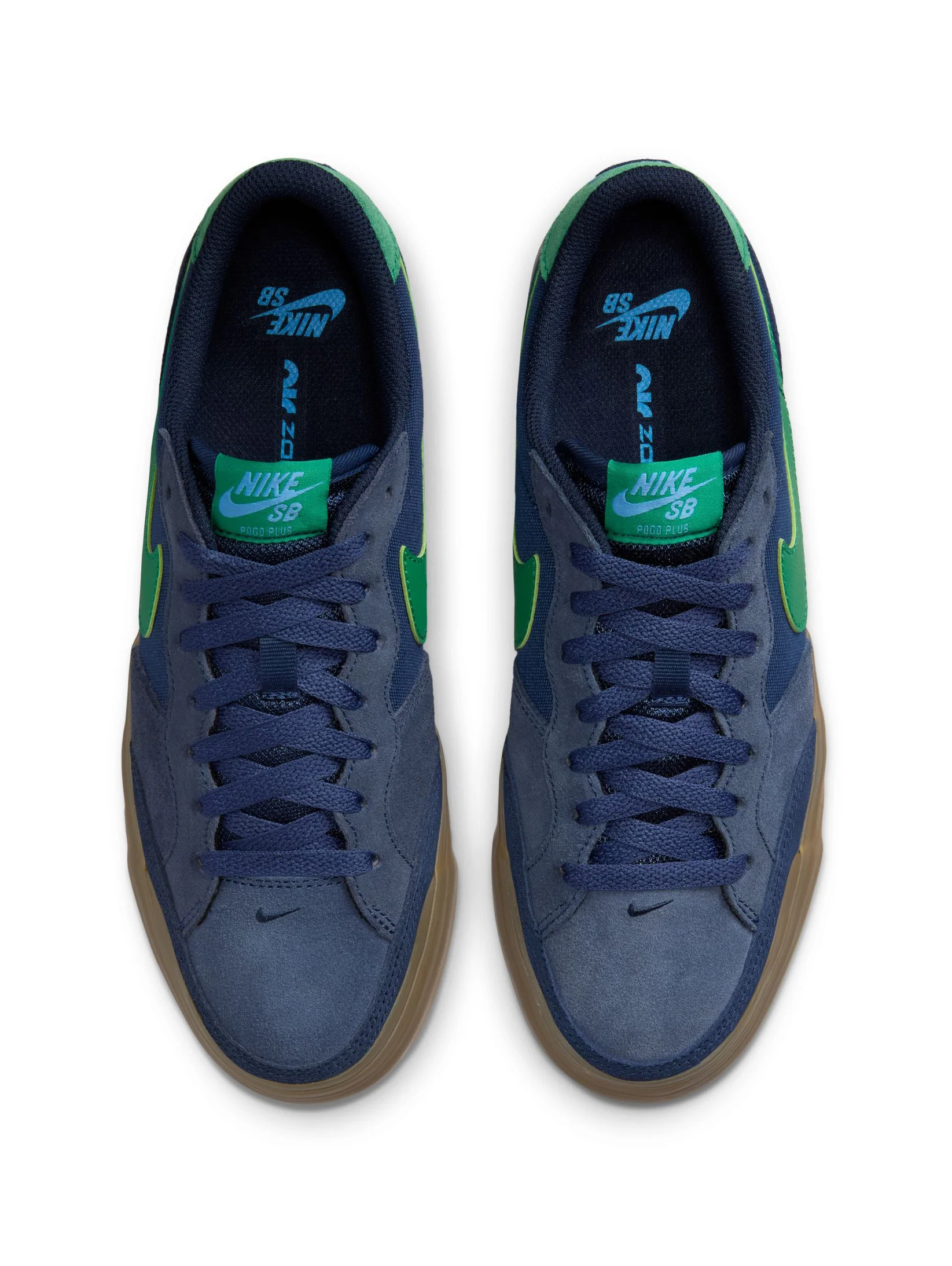 Nike SB Pogo Plus - Midnight Navy / Malachite - Image 3