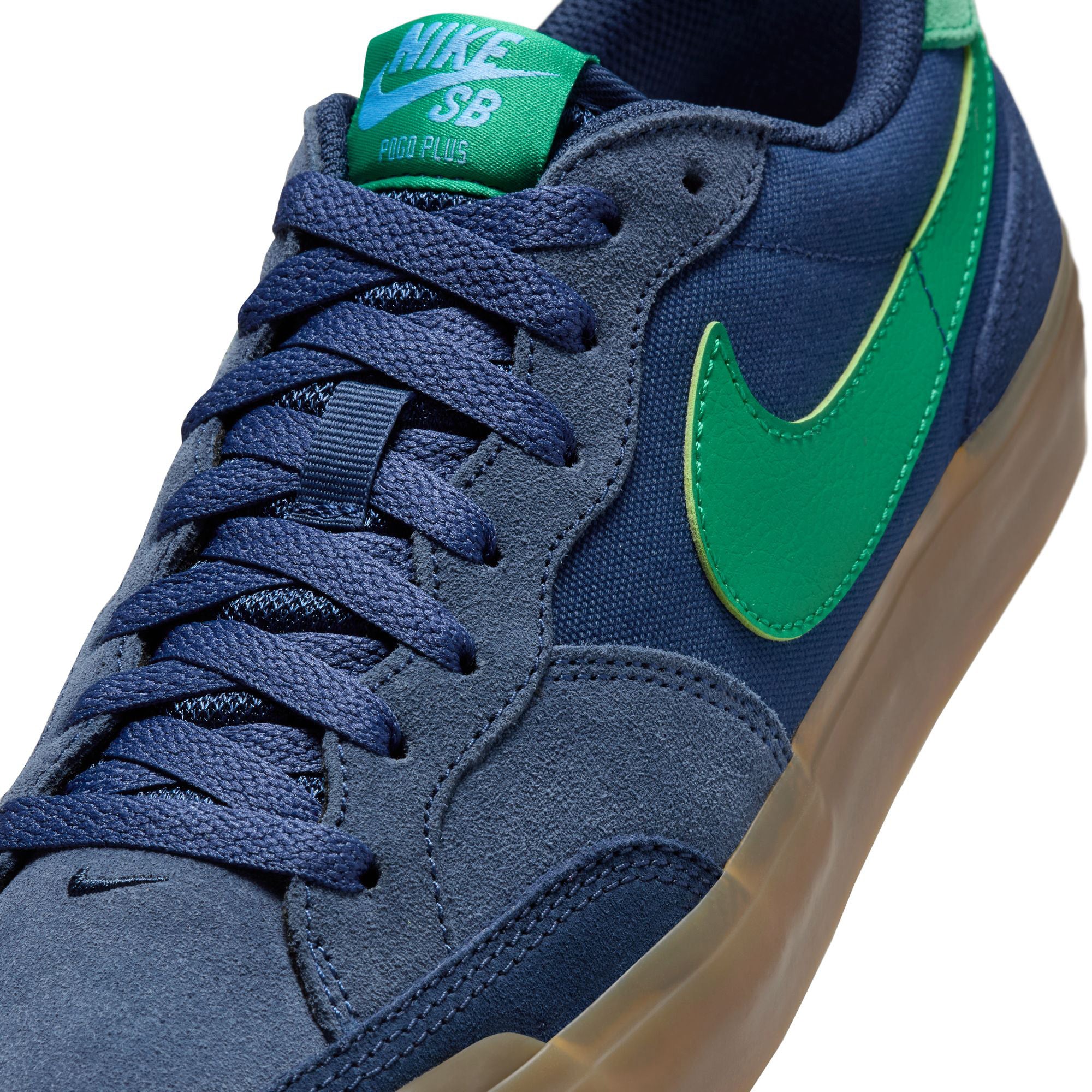 Nike SB Pogo Plus - Midnight Navy / Malachite - Image 6