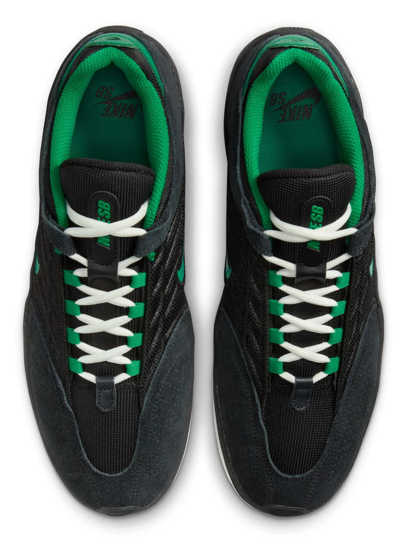 Nike SB Vertebrae - Black/ Malachite / Green - Image 3